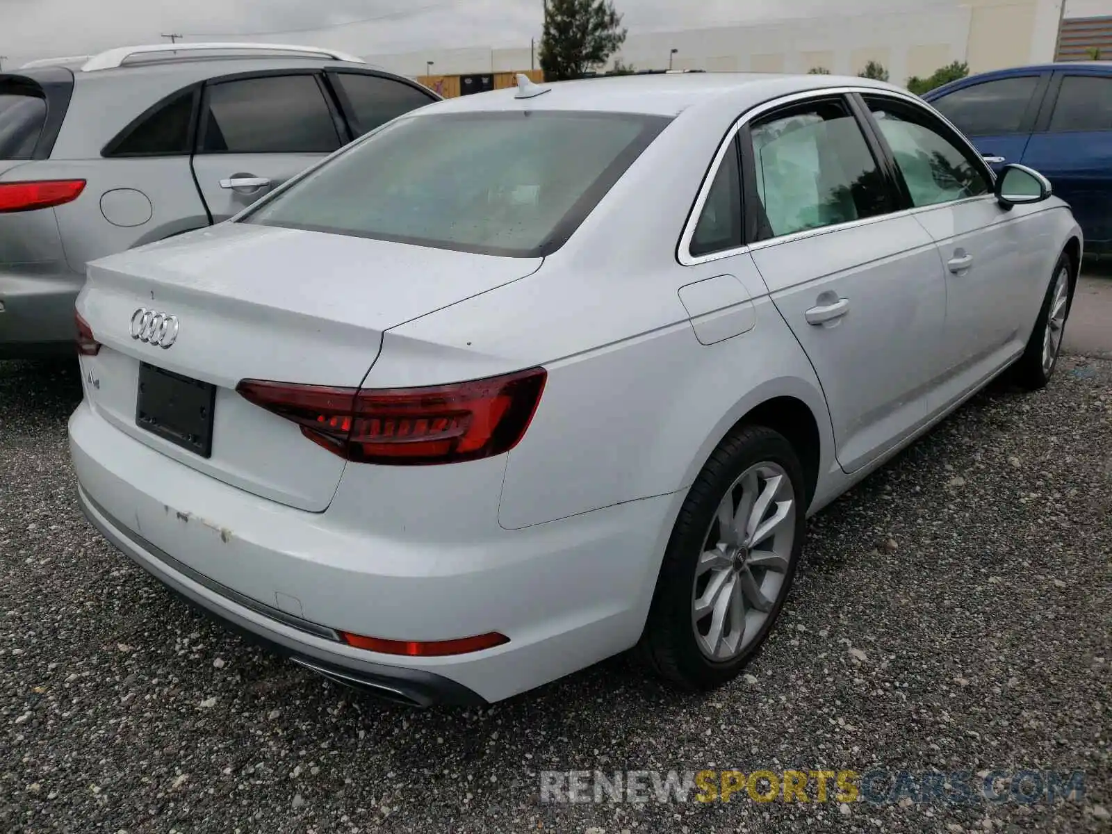 4 Фотография поврежденного автомобиля WAUGMAF45KN010285 AUDI A4 2019