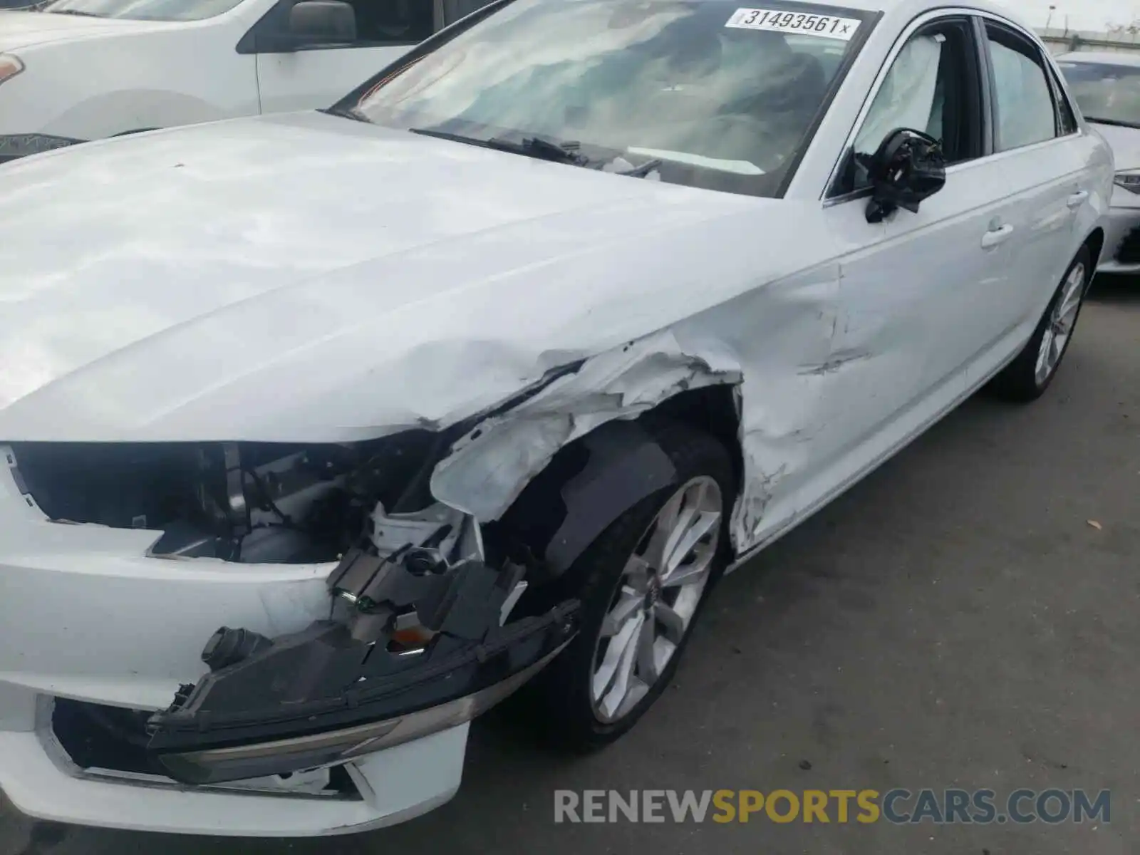 9 Photograph of a damaged car WAUGMAF45KN010285 AUDI A4 2019