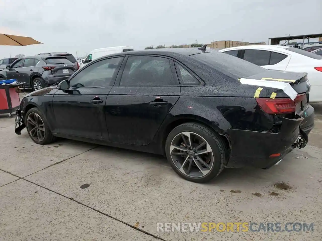 2 Photograph of a damaged car WAUGMAF45KN015440 AUDI A4 2019