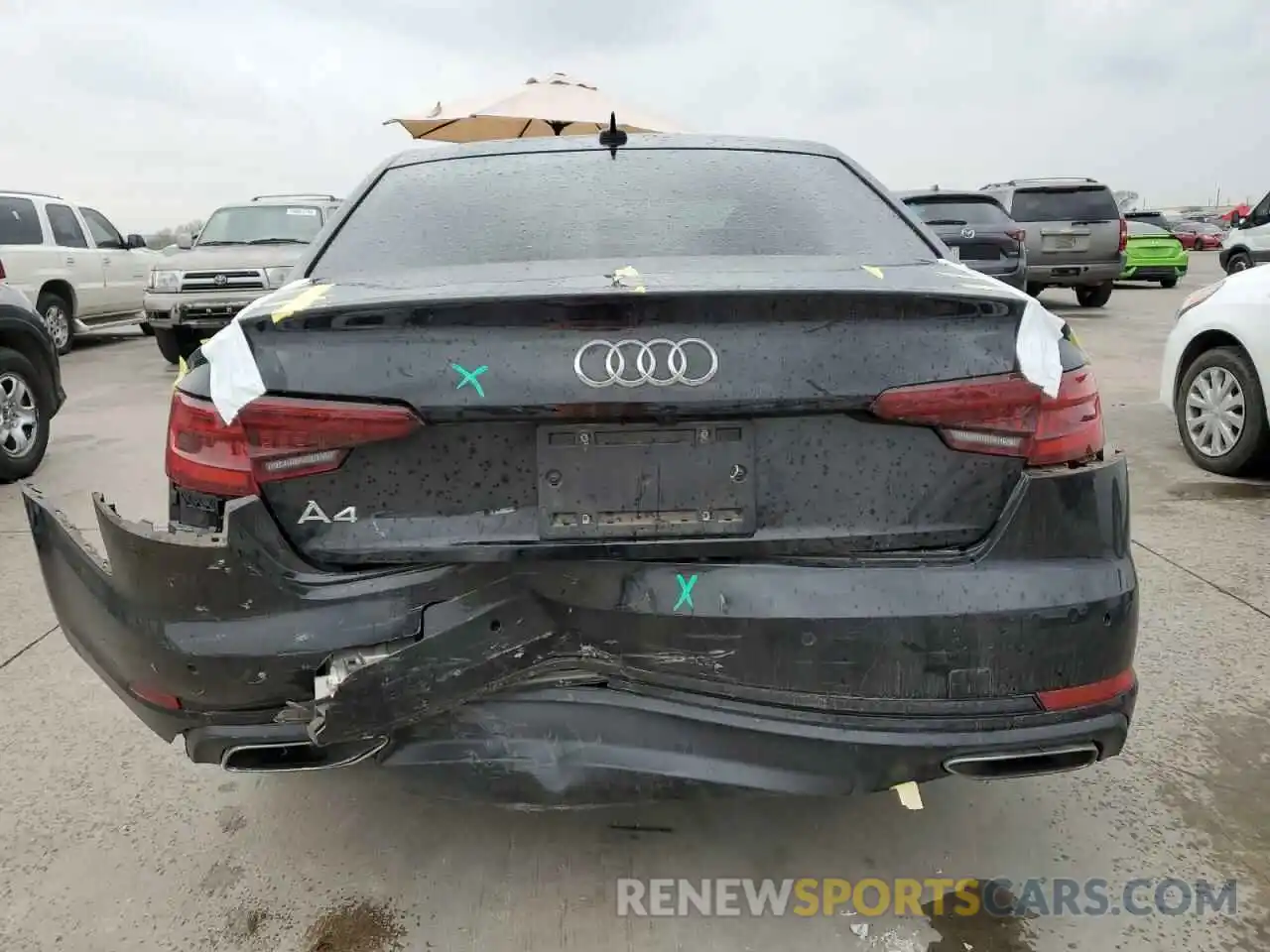 6 Photograph of a damaged car WAUGMAF45KN015440 AUDI A4 2019