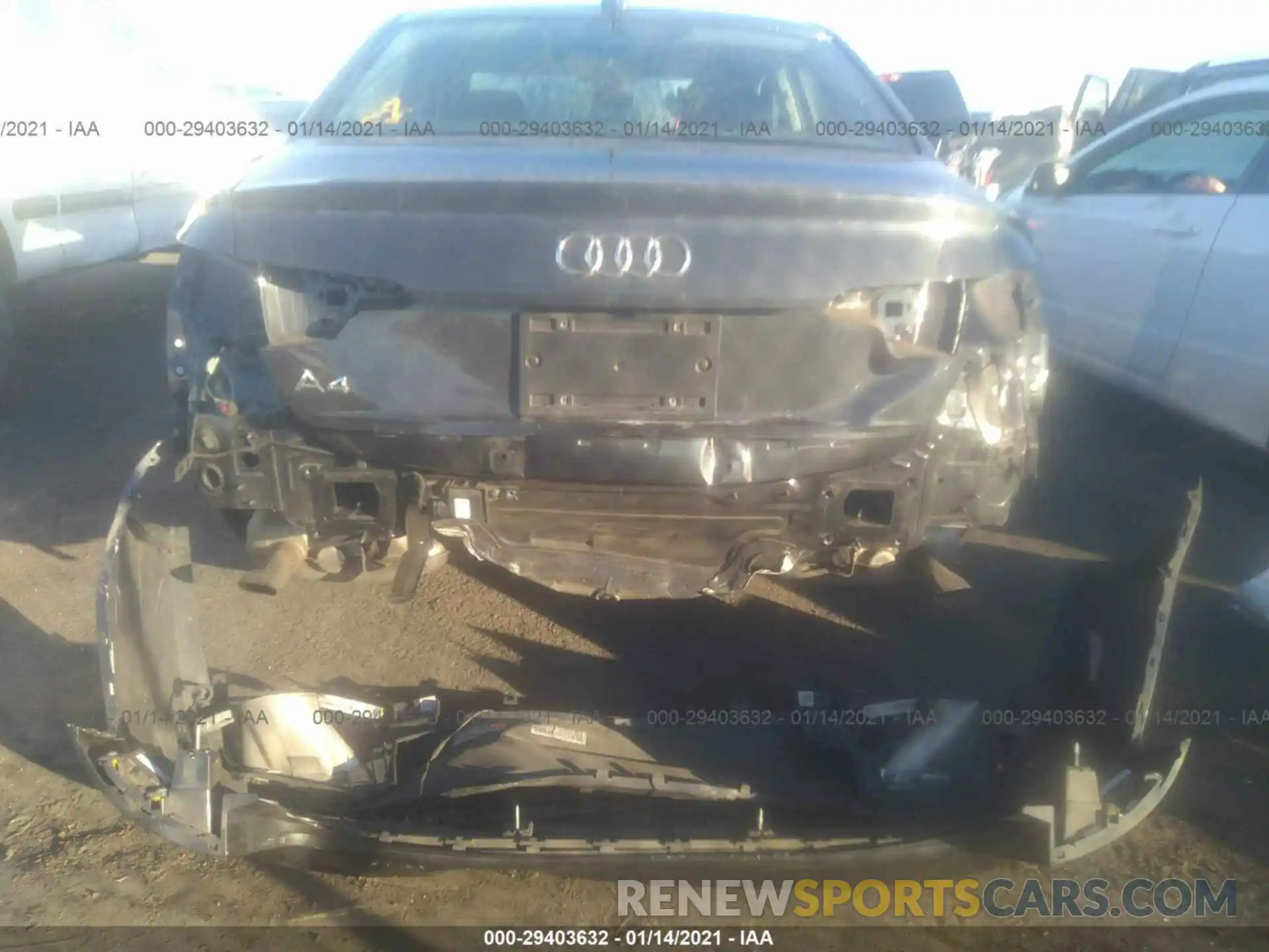 6 Photograph of a damaged car WAUGMAF45KN016832 AUDI A4 2019