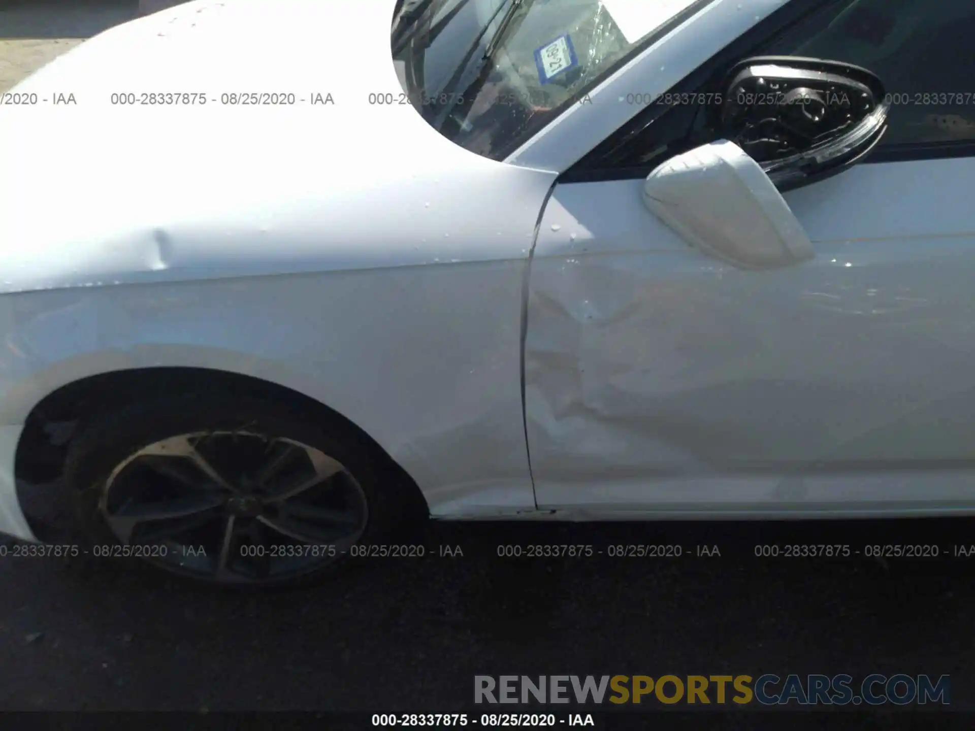 6 Photograph of a damaged car WAUGMAF45KN020413 AUDI A4 2019