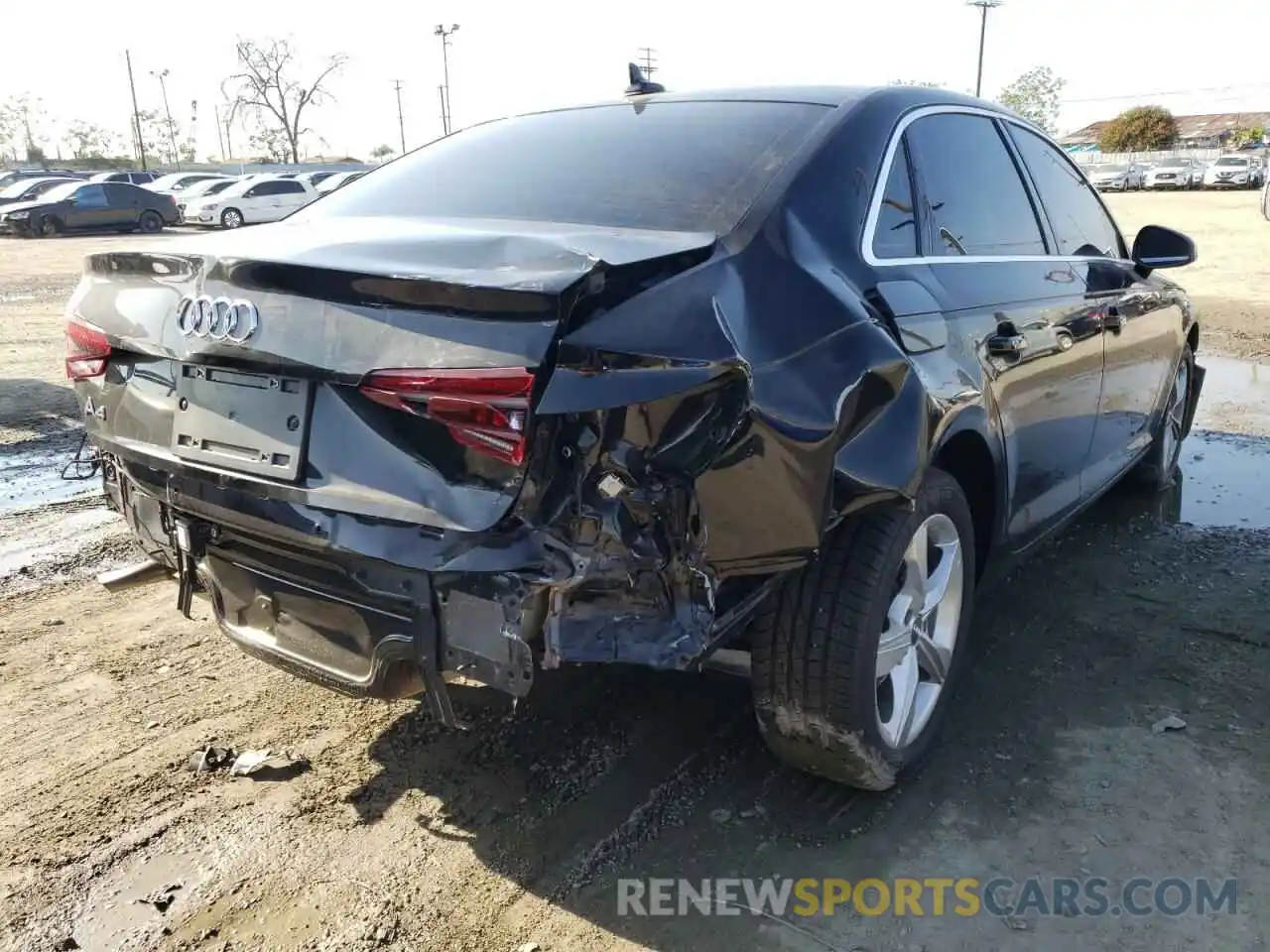 4 Photograph of a damaged car WAUGMAF46KA058014 AUDI A4 2019