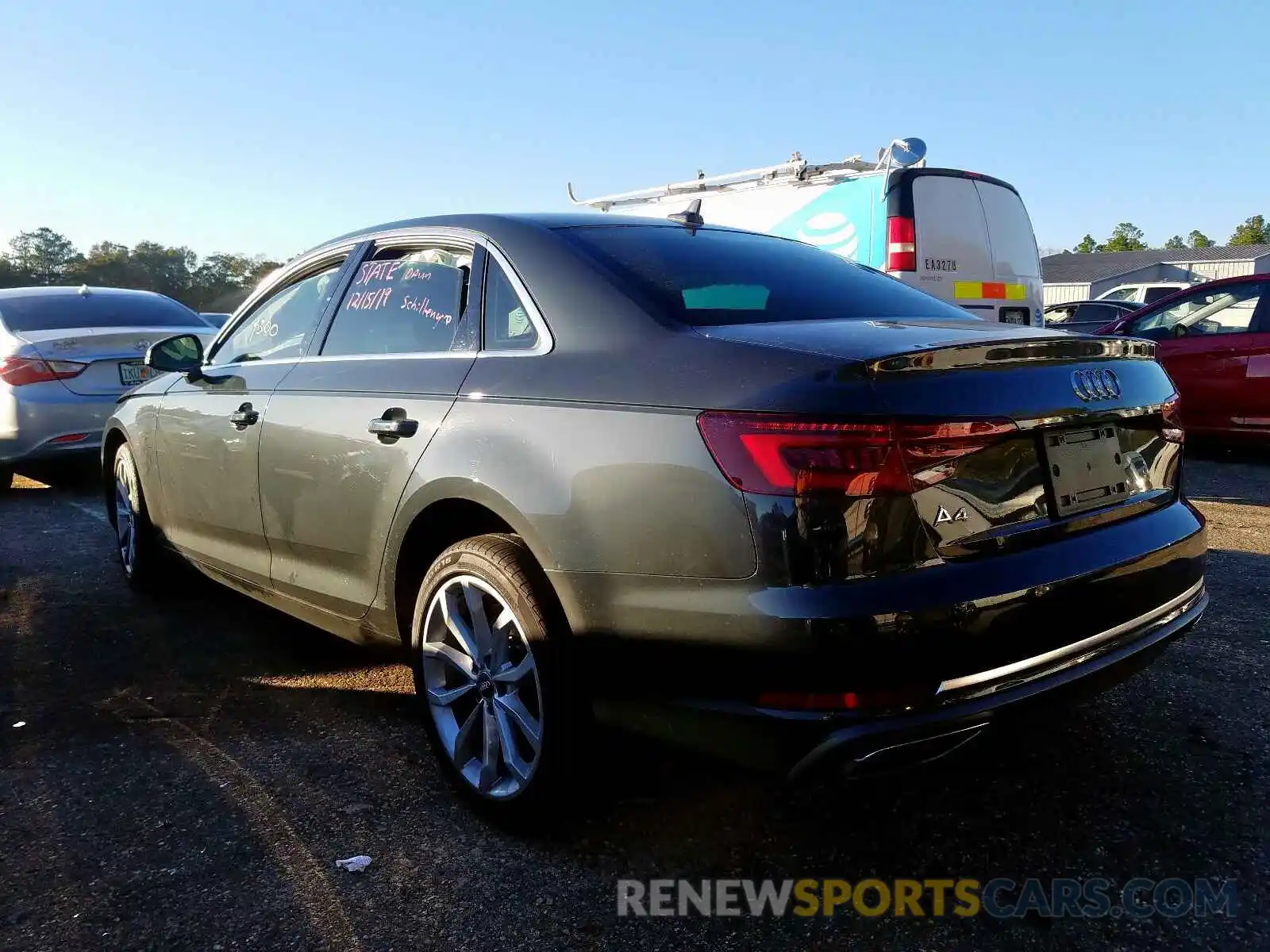 3 Photograph of a damaged car WAUGMAF46KN007217 AUDI A4 2019