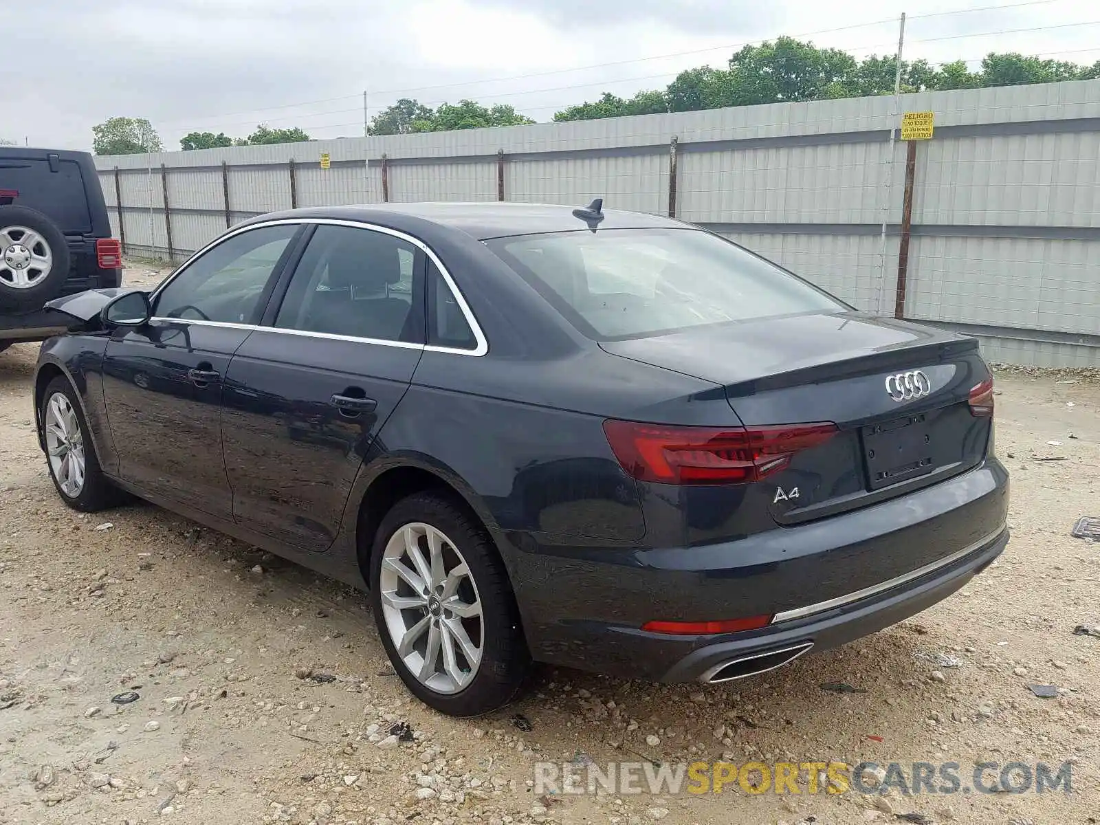 3 Photograph of a damaged car WAUGMAF46KN011428 AUDI A4 2019