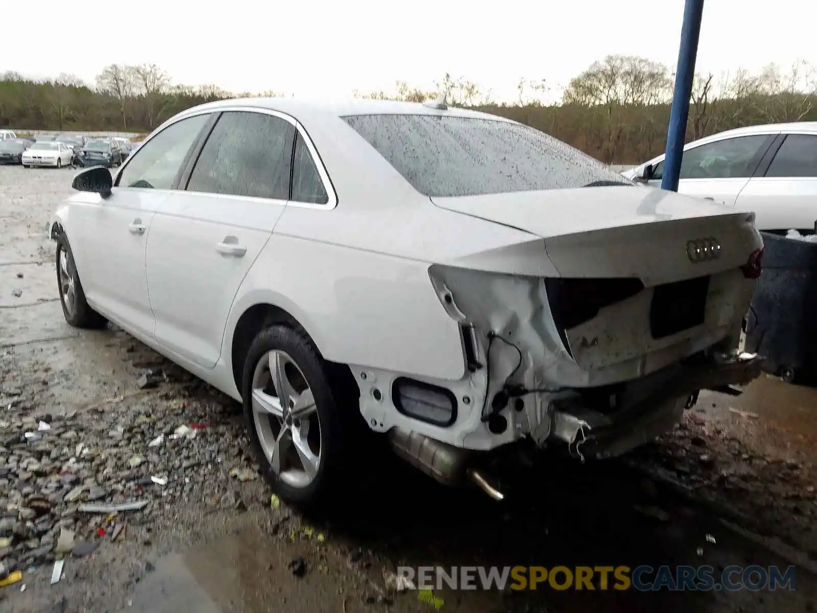 3 Photograph of a damaged car WAUGMAF47KA018072 AUDI A4 2019