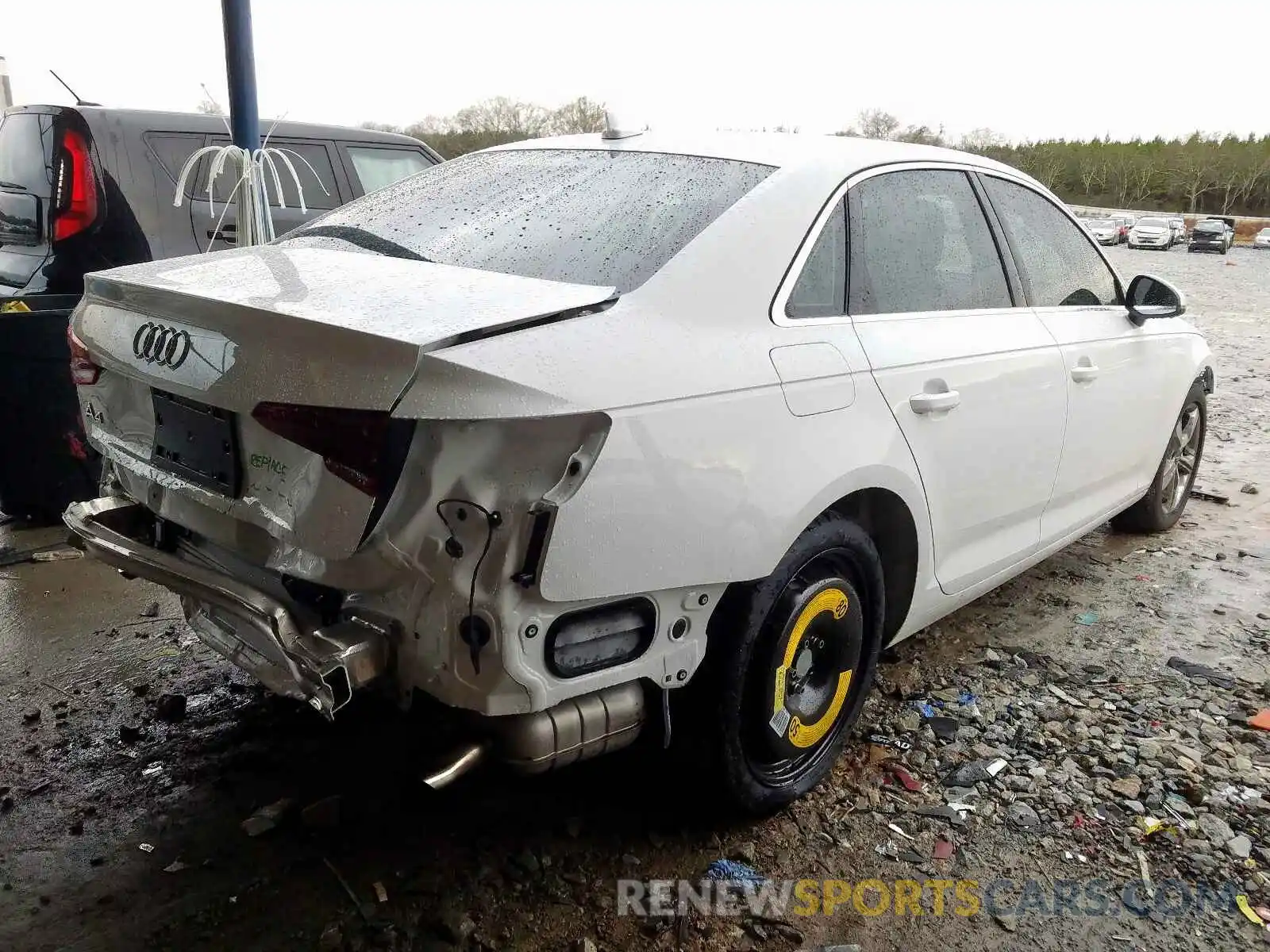 4 Photograph of a damaged car WAUGMAF47KA018072 AUDI A4 2019