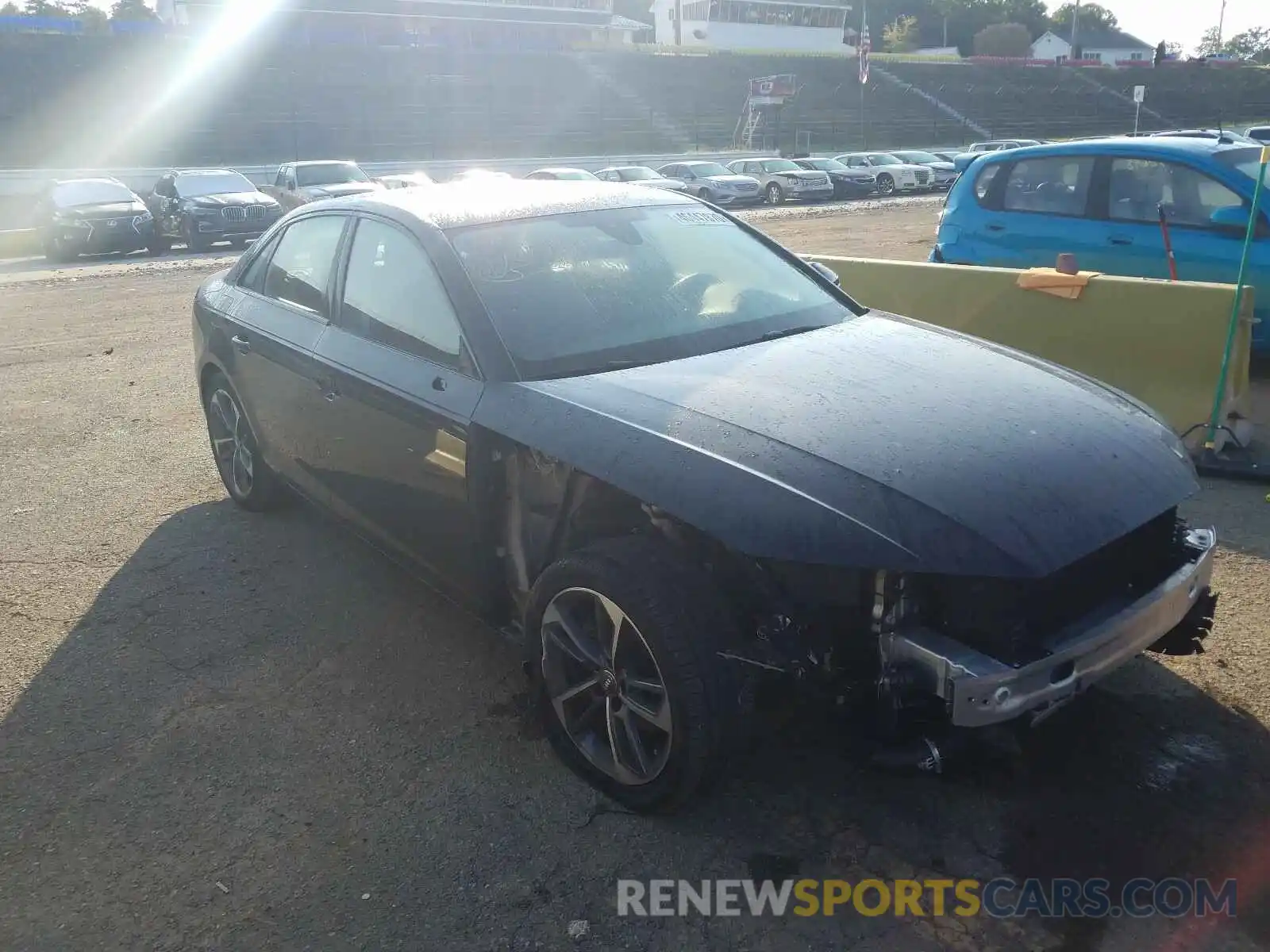 1 Photograph of a damaged car WAUGMAF47KA107852 AUDI A4 2019