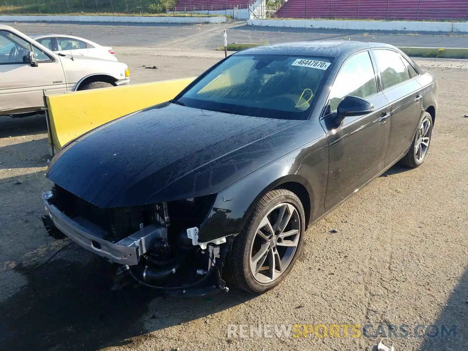 2 Photograph of a damaged car WAUGMAF47KA107852 AUDI A4 2019