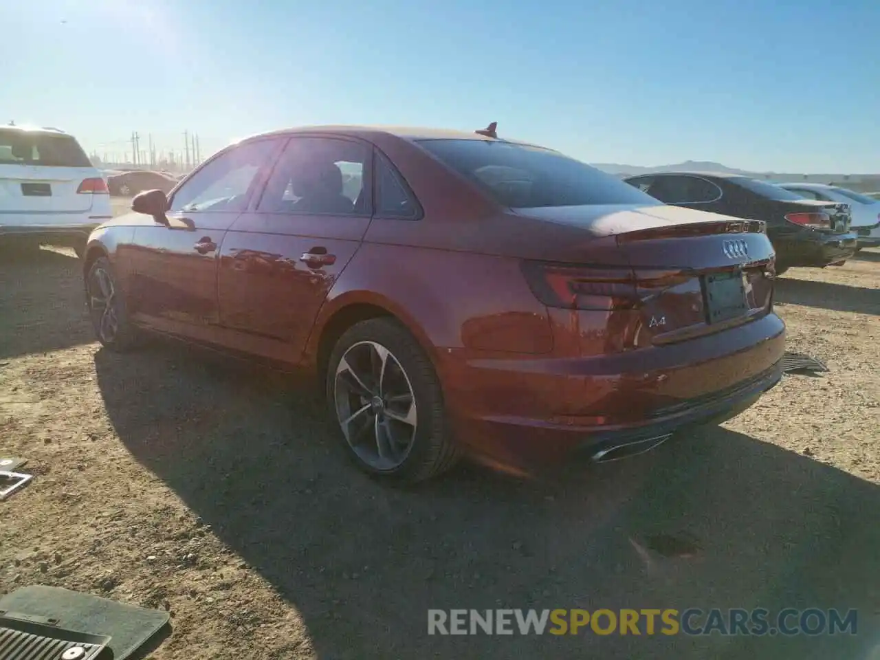 3 Photograph of a damaged car WAUGMAF47KA108936 AUDI A4 2019