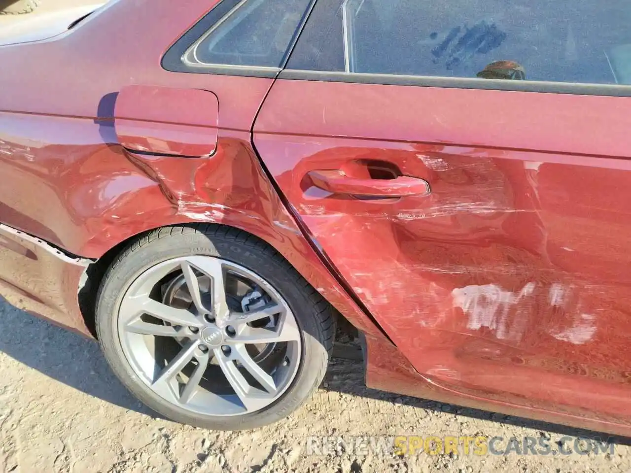 9 Photograph of a damaged car WAUGMAF47KA108936 AUDI A4 2019