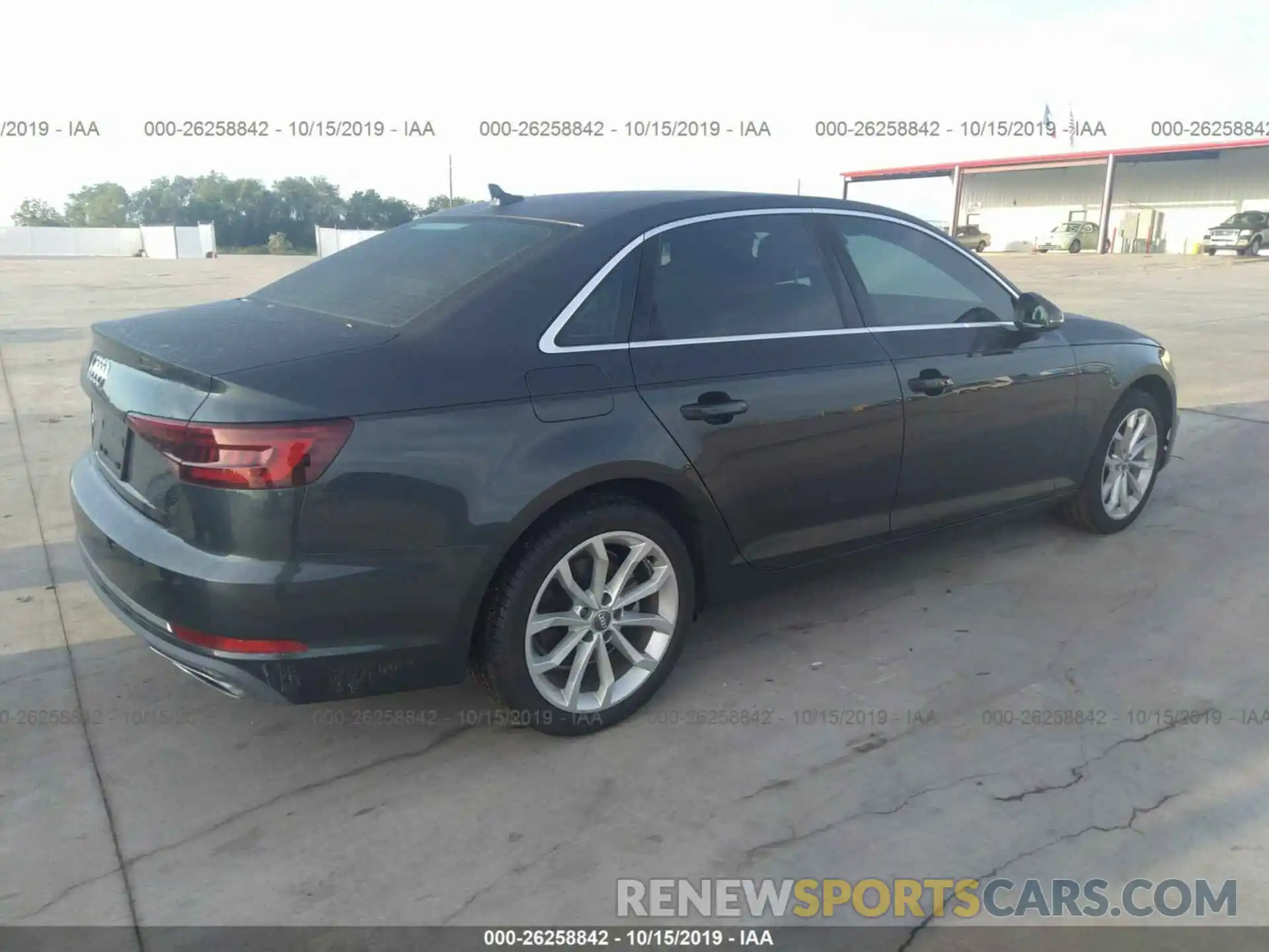 4 Photograph of a damaged car WAUGMAF47KN001944 AUDI A4 2019