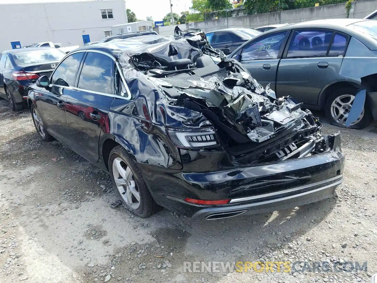 3 Photograph of a damaged car WAUGMAF47KN004603 AUDI A4 2019