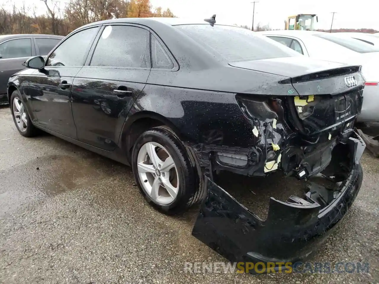 3 Photograph of a damaged car WAUGMAF47KN016248 AUDI A4 2019