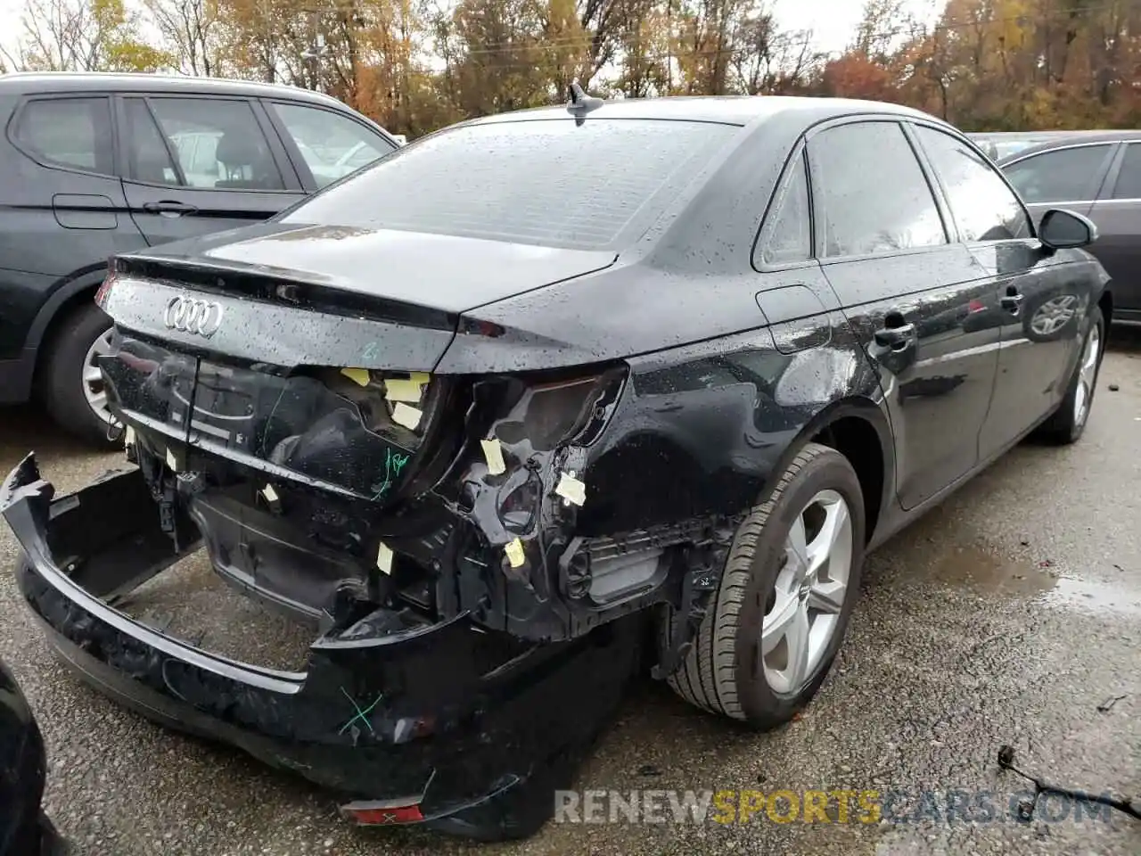 4 Photograph of a damaged car WAUGMAF47KN016248 AUDI A4 2019