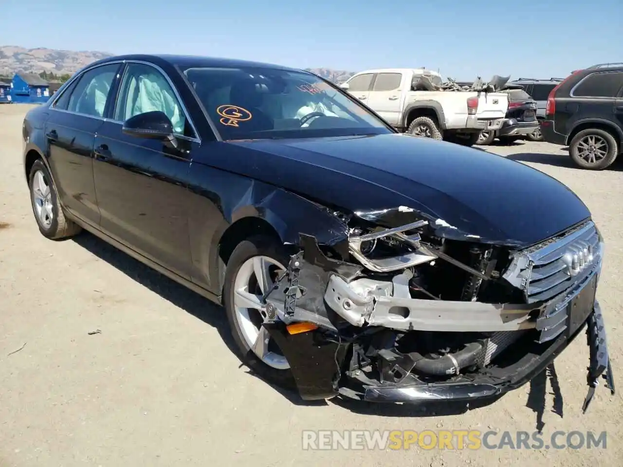 1 Photograph of a damaged car WAUGMAF48KA037908 AUDI A4 2019