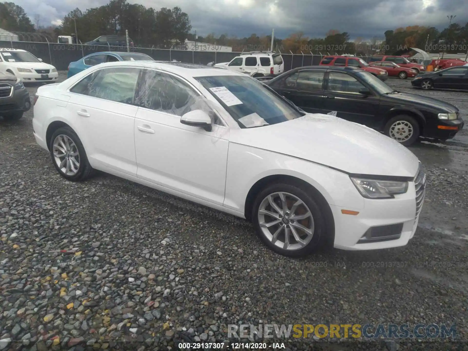 1 Photograph of a damaged car WAUGMAF48KA063084 AUDI A4 2019