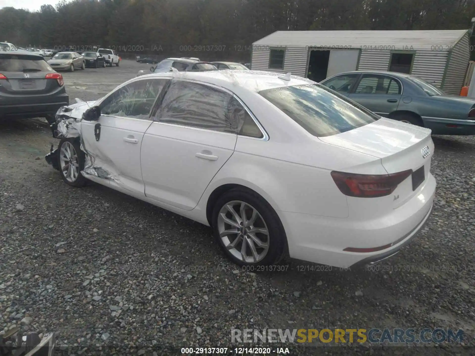 3 Photograph of a damaged car WAUGMAF48KA063084 AUDI A4 2019