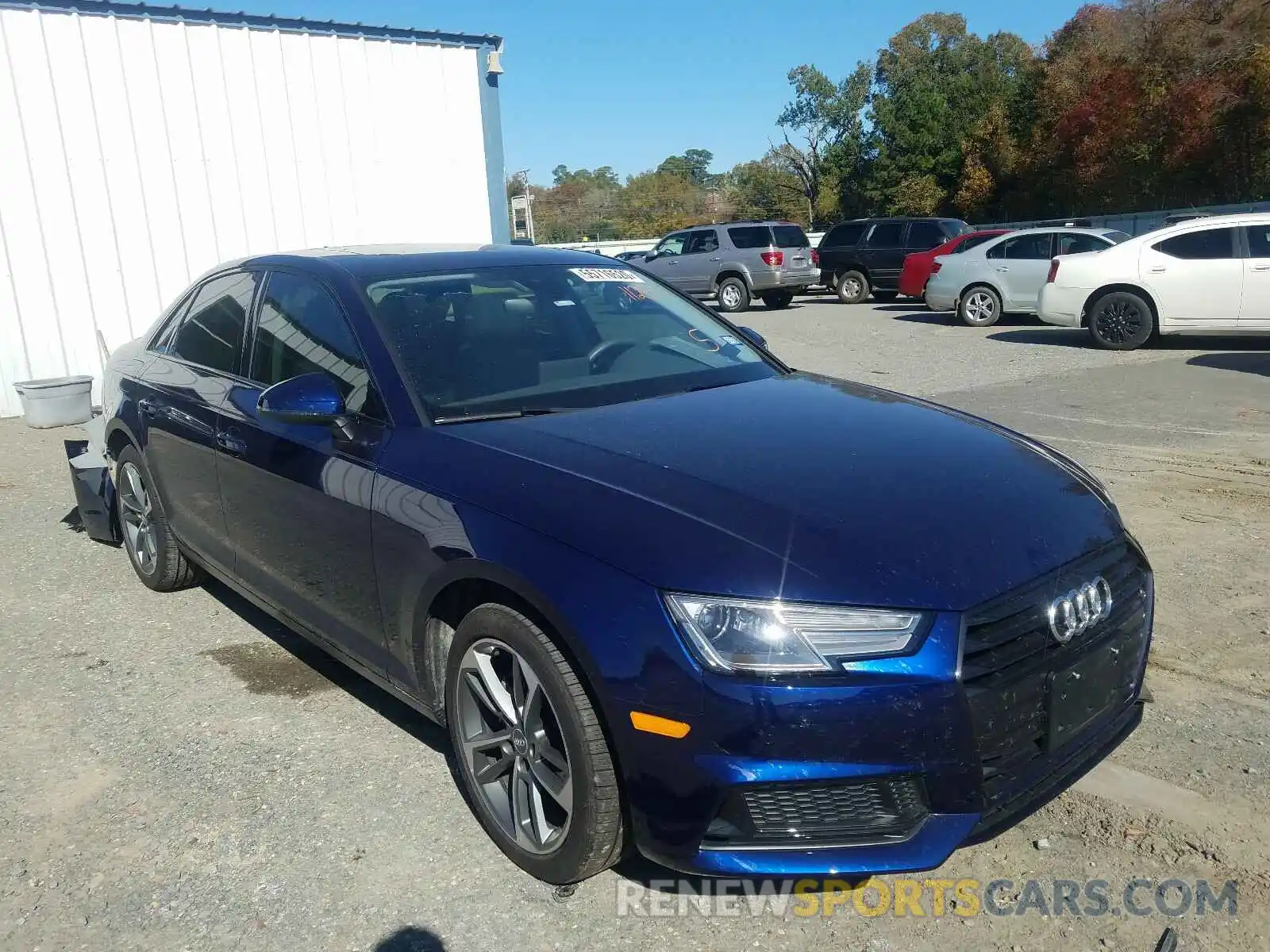 1 Photograph of a damaged car WAUGMAF48KA112431 AUDI A4 2019