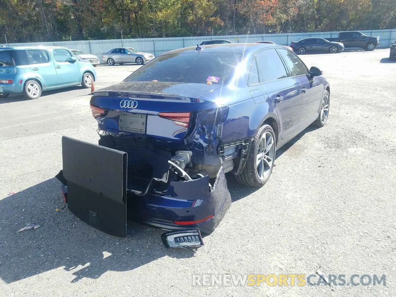 4 Photograph of a damaged car WAUGMAF48KA112431 AUDI A4 2019