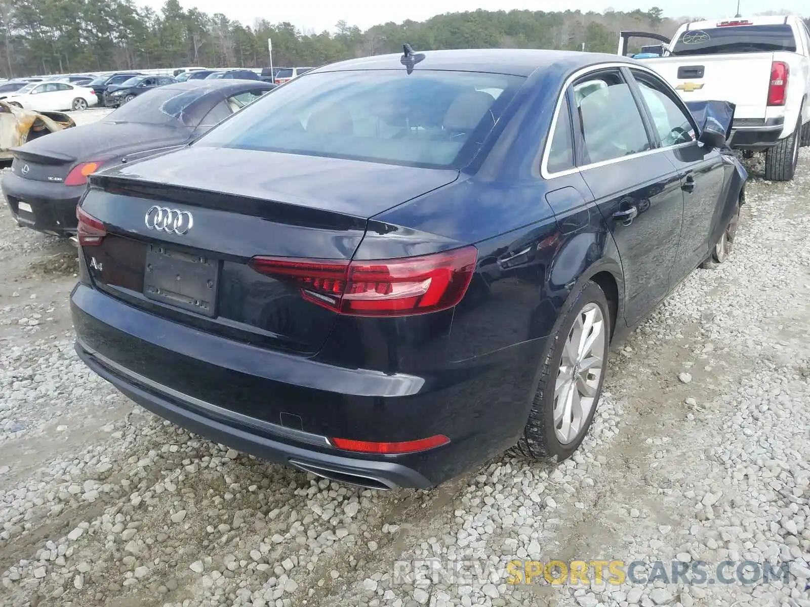 4 Photograph of a damaged car WAUGMAF48KN007686 AUDI A4 2019