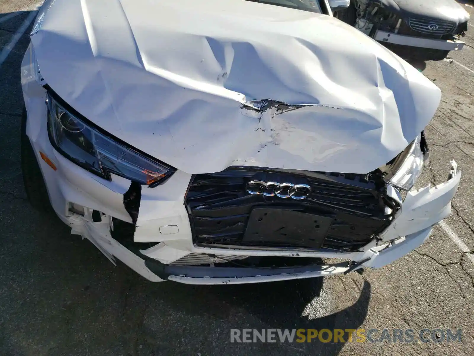 7 Photograph of a damaged car WAUGMAF48KN017019 AUDI A4 2019