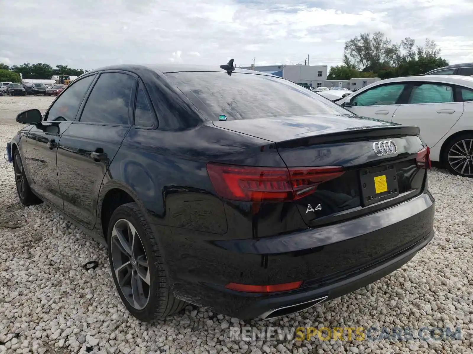 3 Photograph of a damaged car WAUGMAF48KN021040 AUDI A4 2019