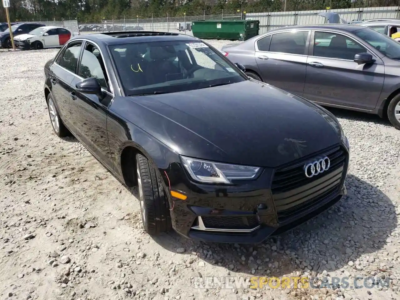 1 Photograph of a damaged car WAUGMAF49KA010717 AUDI A4 2019