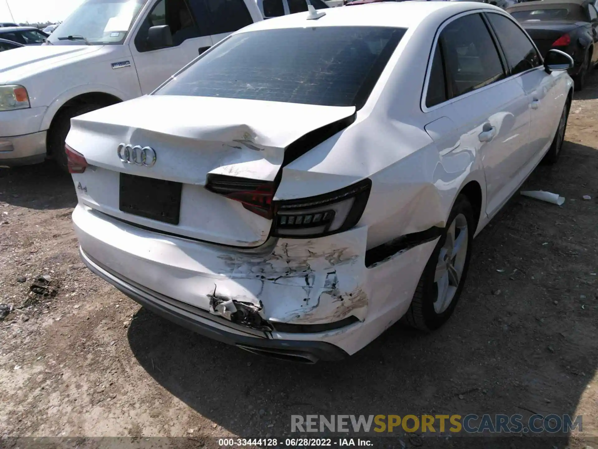 6 Photograph of a damaged car WAUGMAF49KA013410 AUDI A4 2019