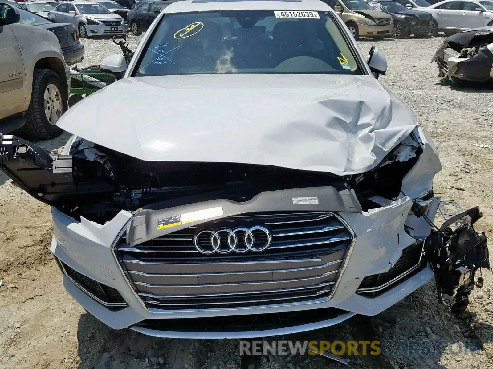 9 Photograph of a damaged car WAUGMAF49KA020955 AUDI A4 2019