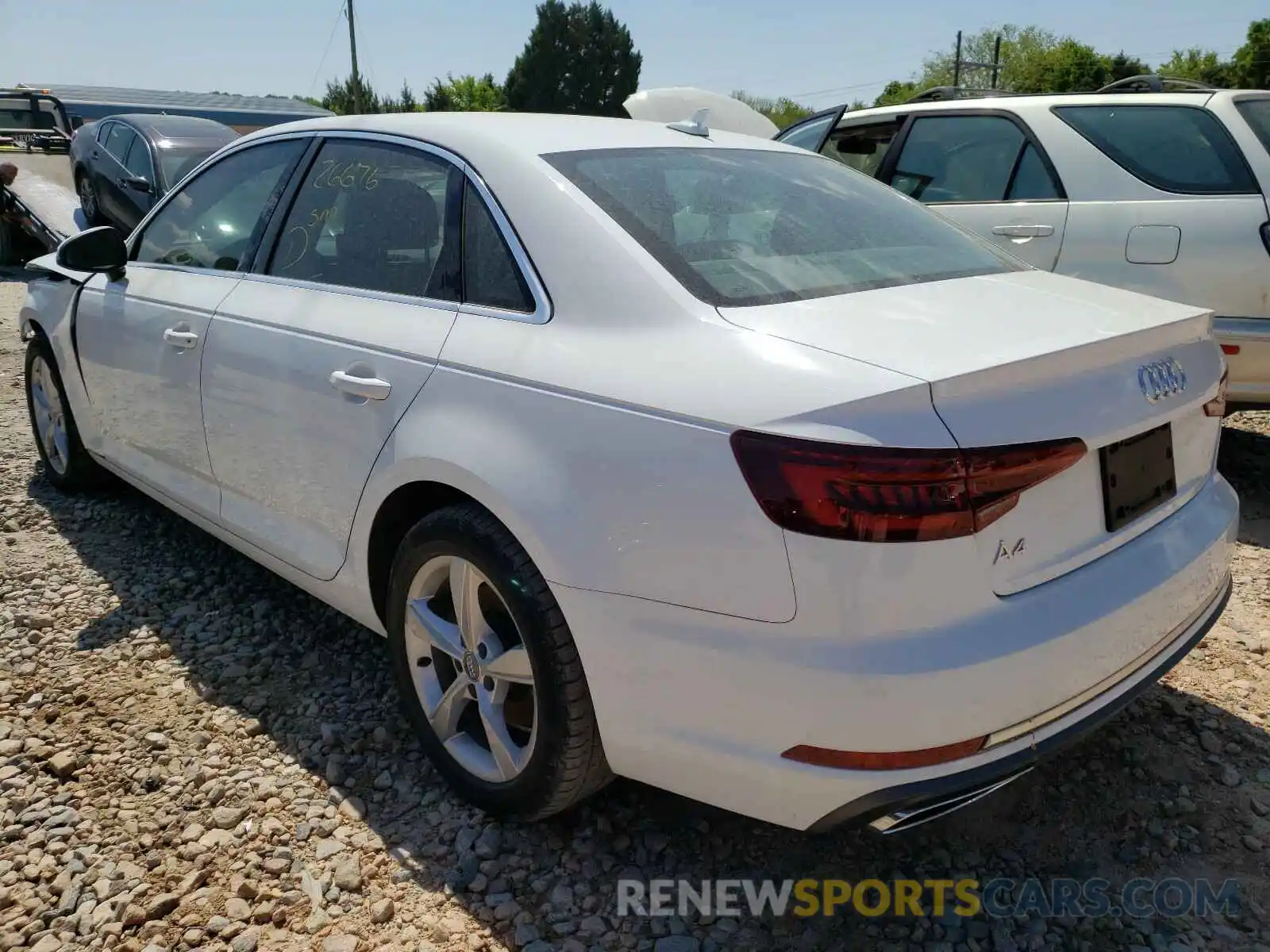 3 Photograph of a damaged car WAUGMAF49KA032524 AUDI A4 2019