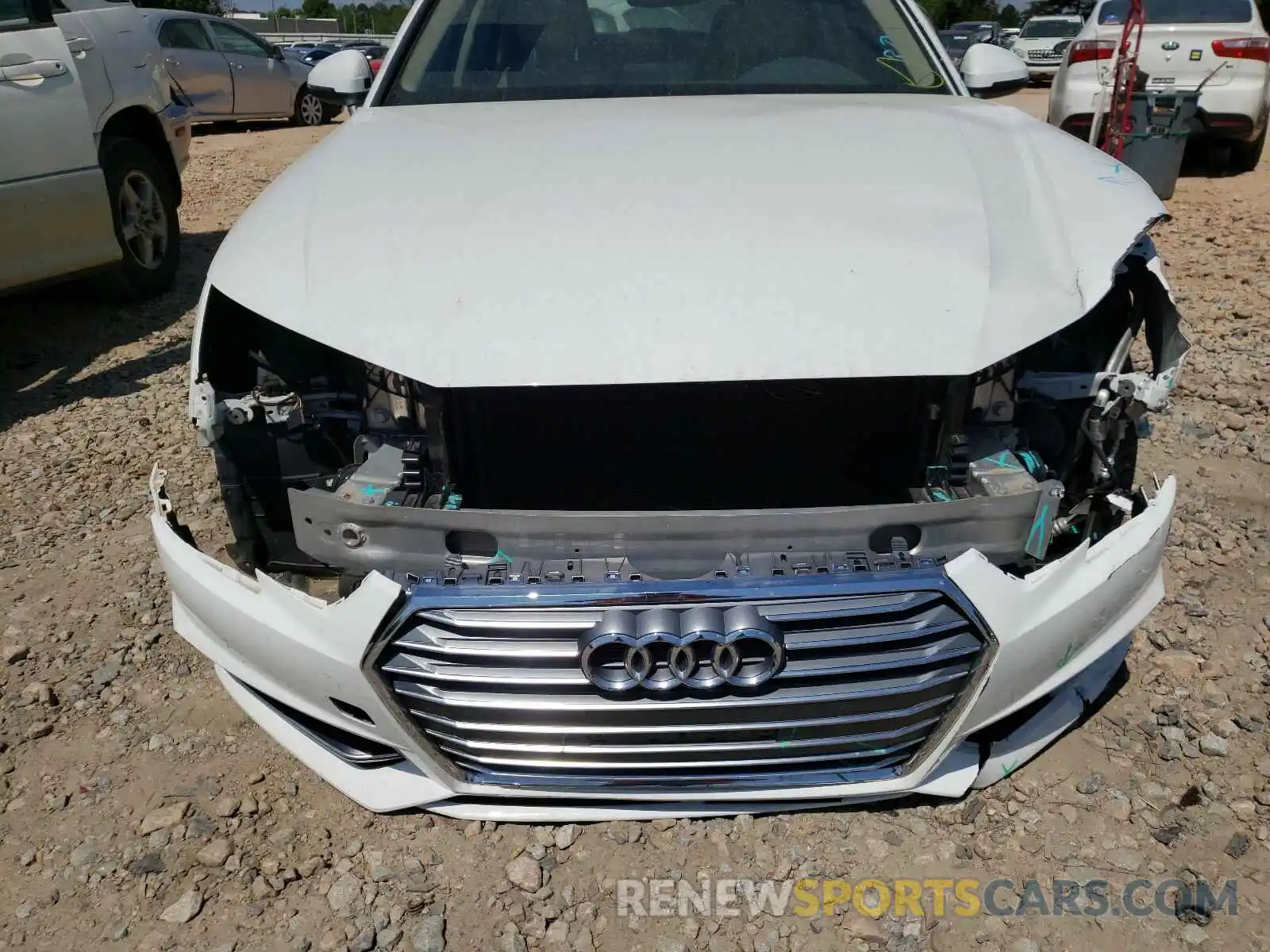 9 Photograph of a damaged car WAUGMAF49KA032524 AUDI A4 2019