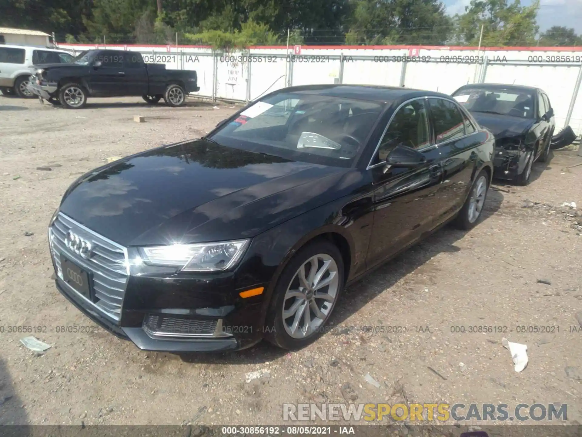 2 Photograph of a damaged car WAUGMAF49KA062526 AUDI A4 2019