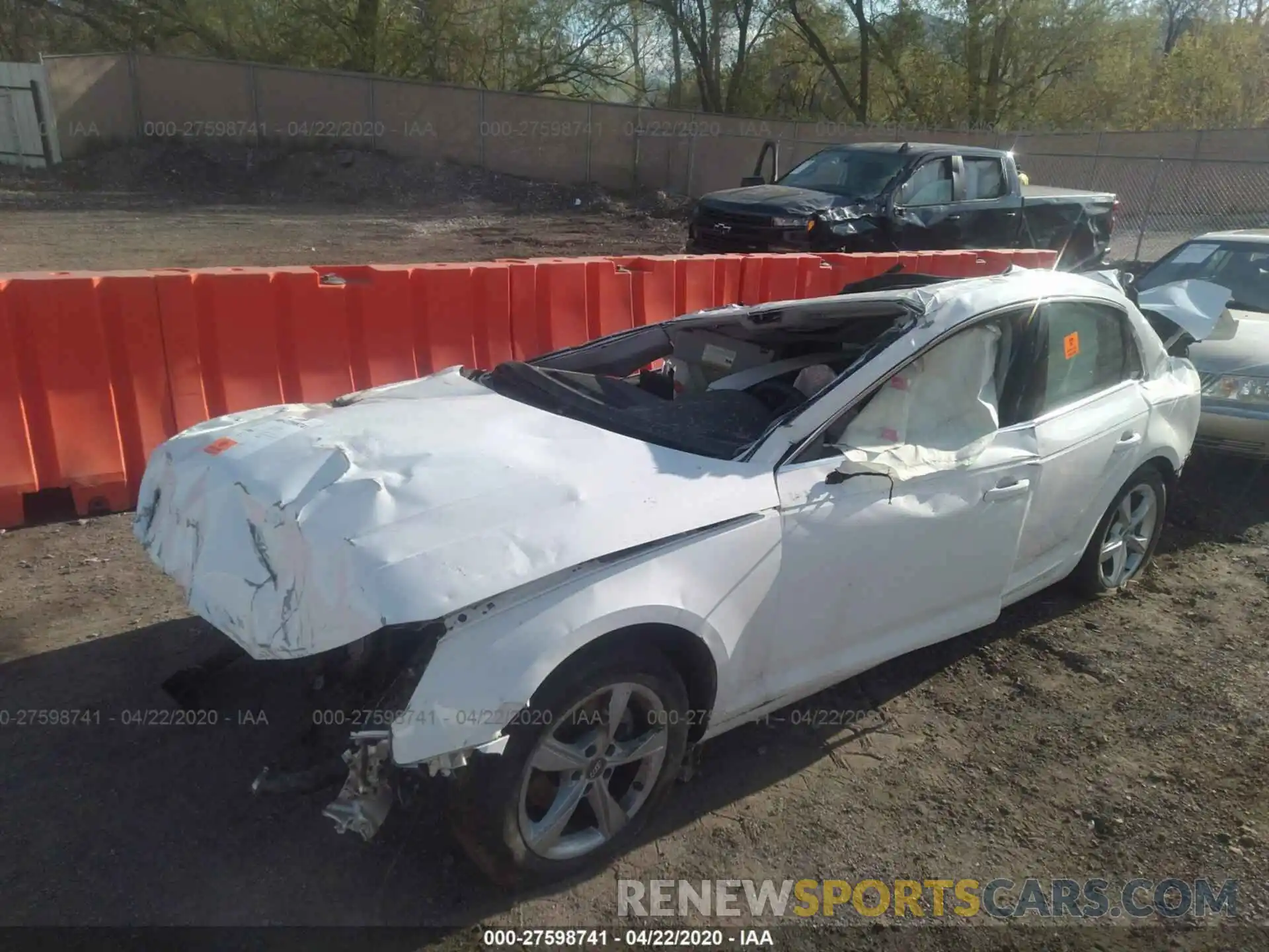 2 Photograph of a damaged car WAUGMAF49KA086485 AUDI A4 2019