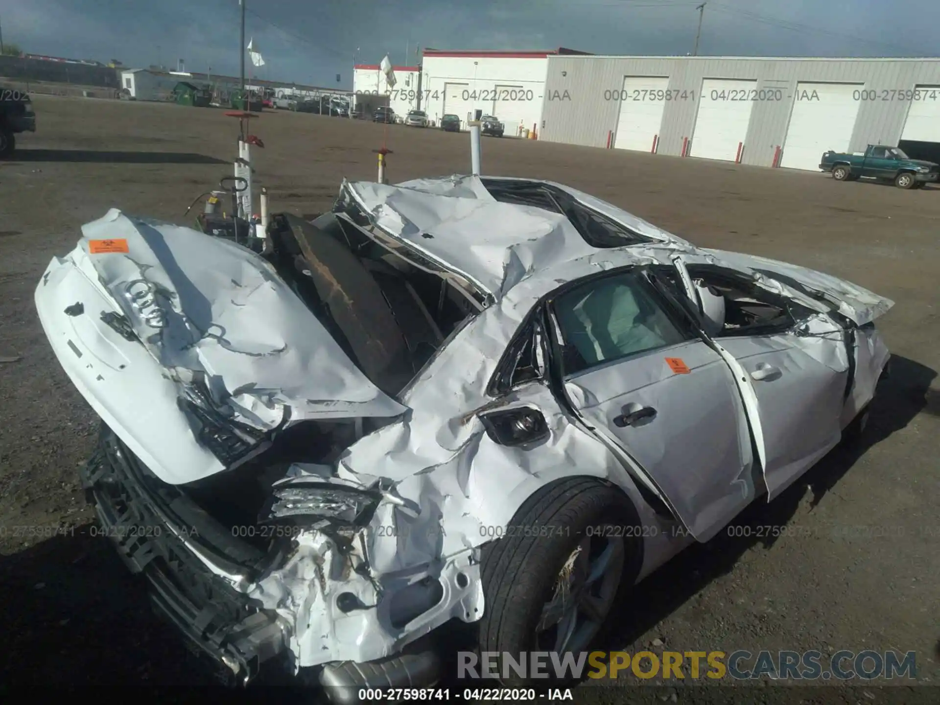 4 Photograph of a damaged car WAUGMAF49KA086485 AUDI A4 2019