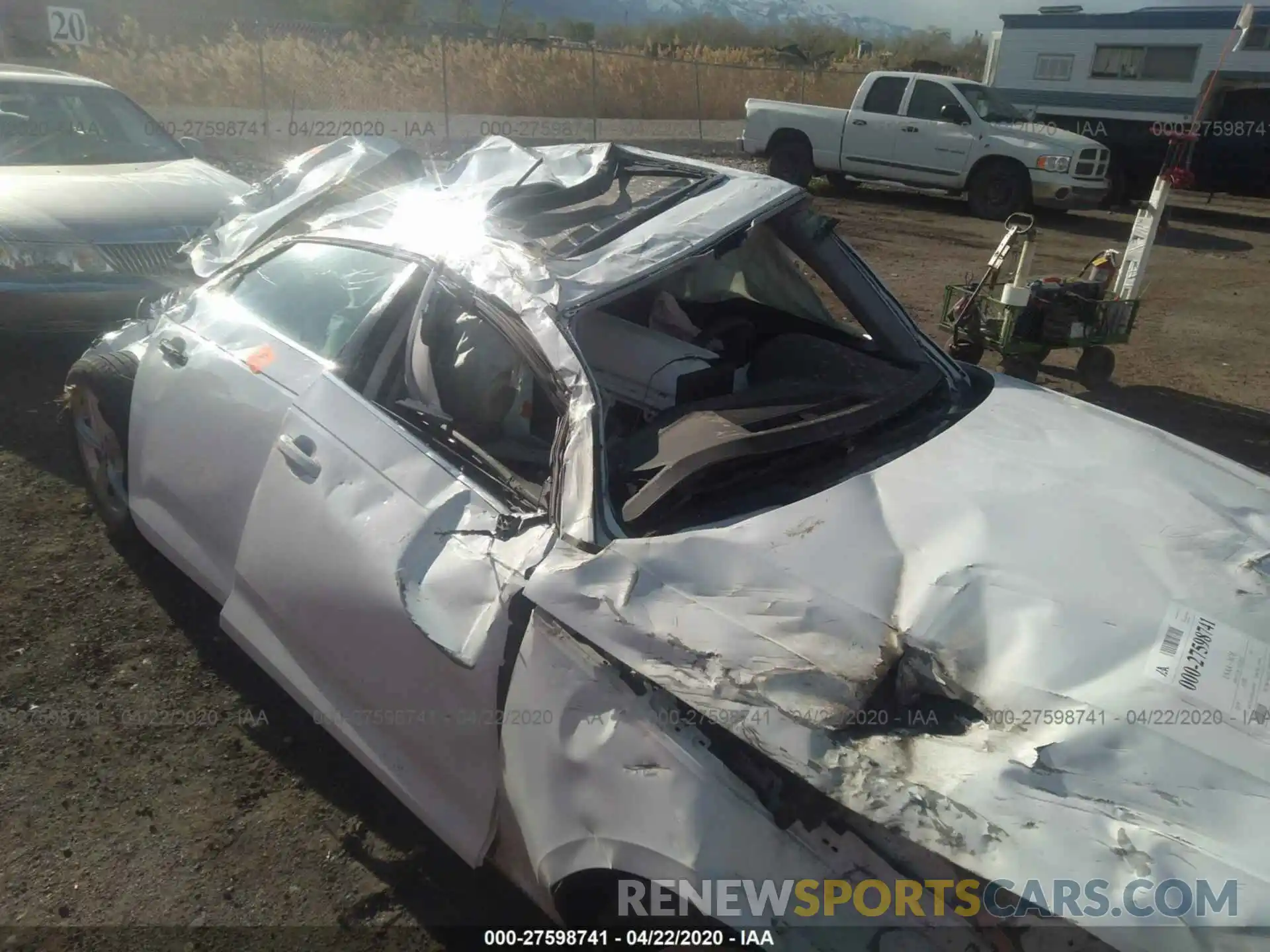 6 Photograph of a damaged car WAUGMAF49KA086485 AUDI A4 2019