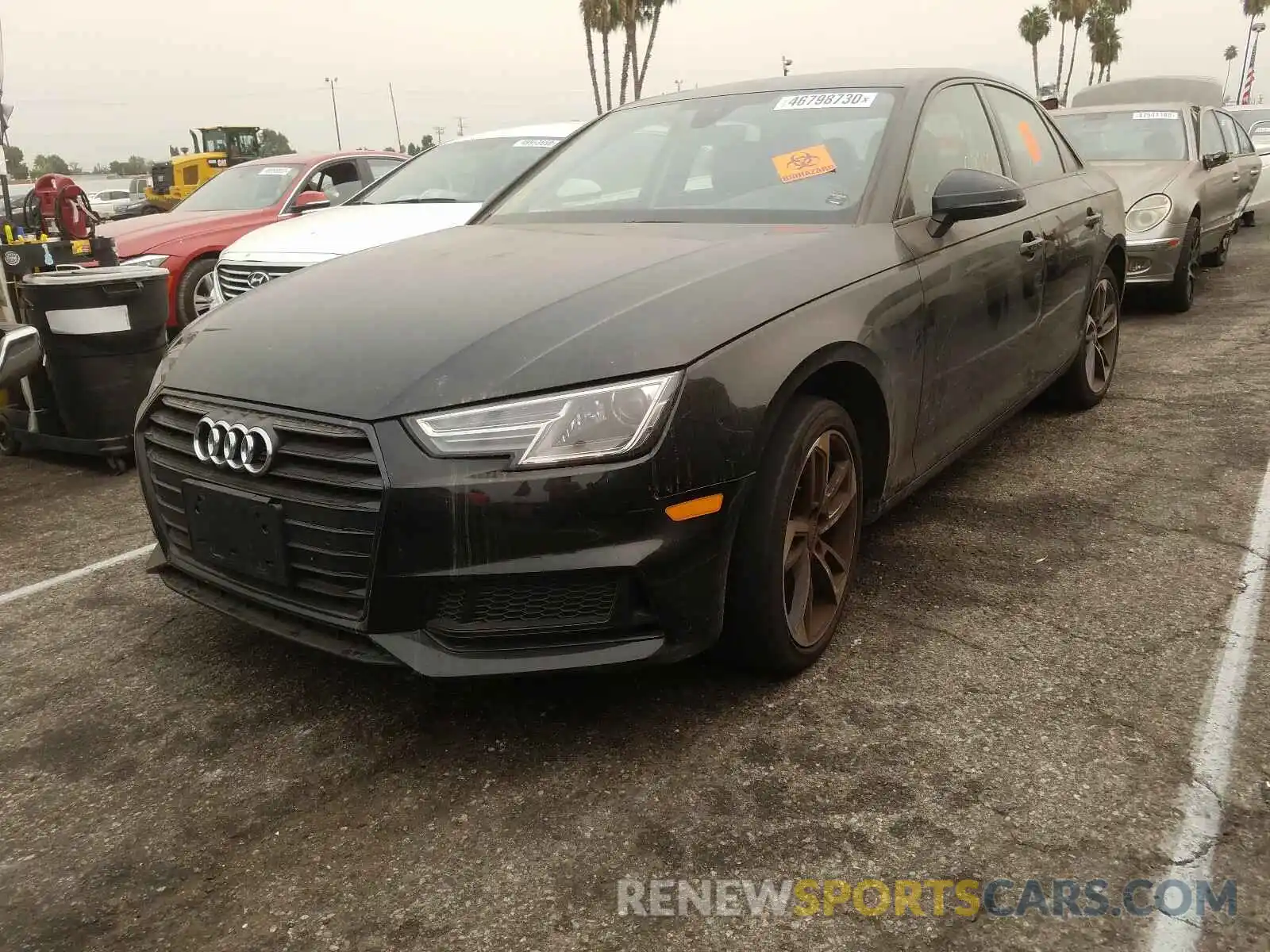 2 Photograph of a damaged car WAUGMAF49KA110008 AUDI A4 2019