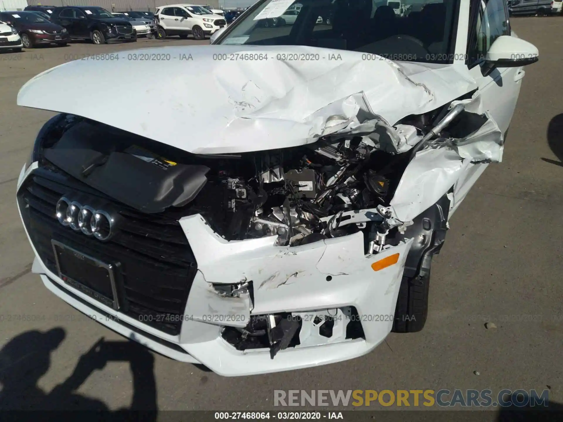 6 Photograph of a damaged car WAUGMAF49KN022035 AUDI A4 2019