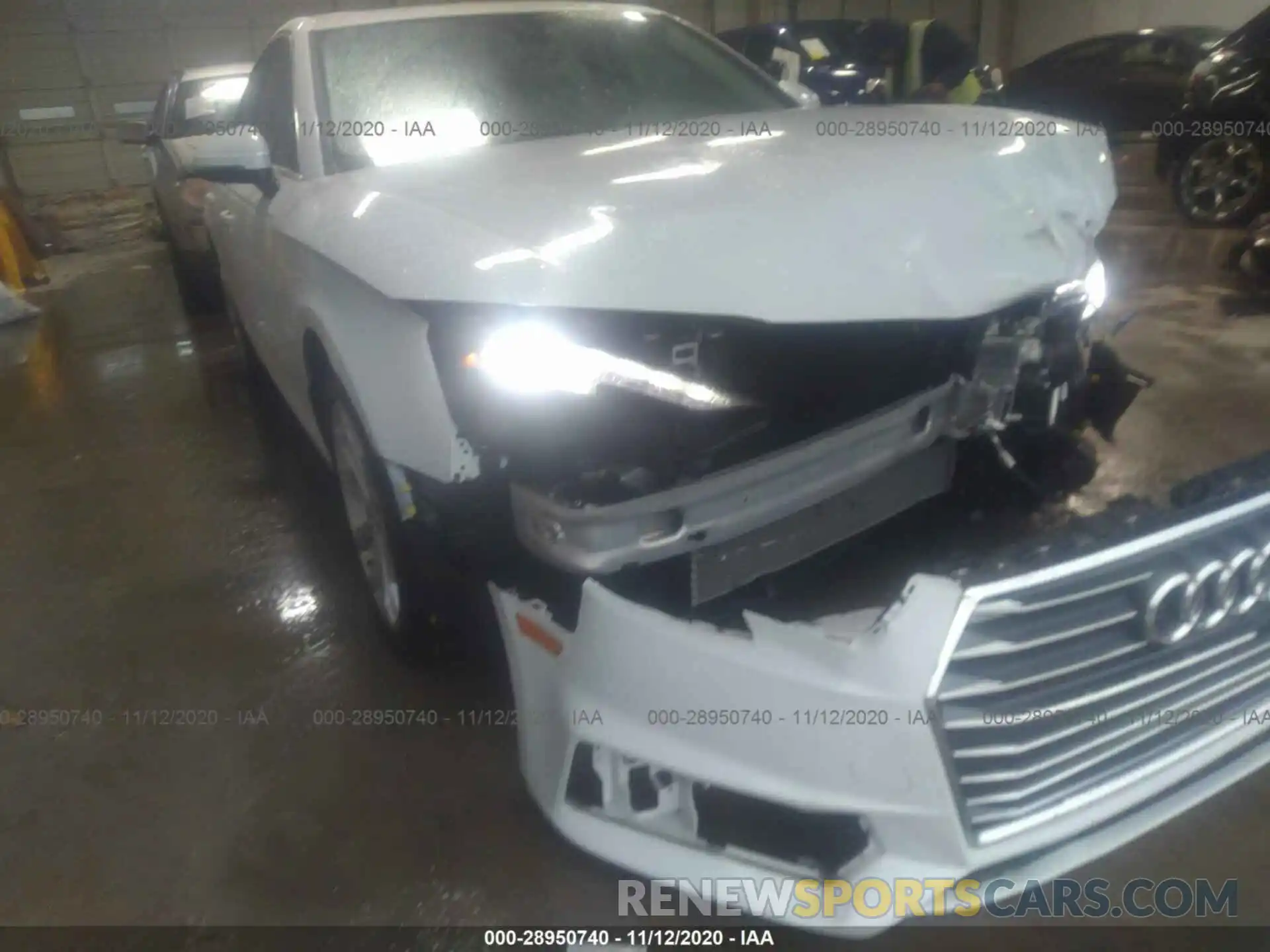 6 Photograph of a damaged car WAUGMAF4XKA005218 AUDI A4 2019