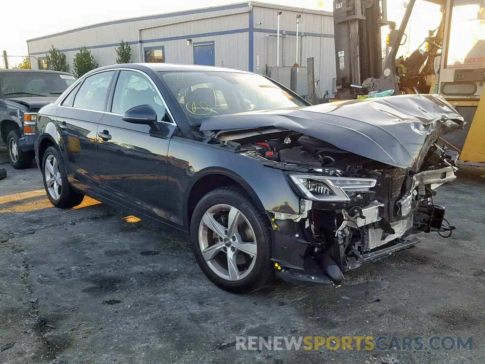 1 Photograph of a damaged car WAUGMAF4XKA029633 AUDI A4 2019