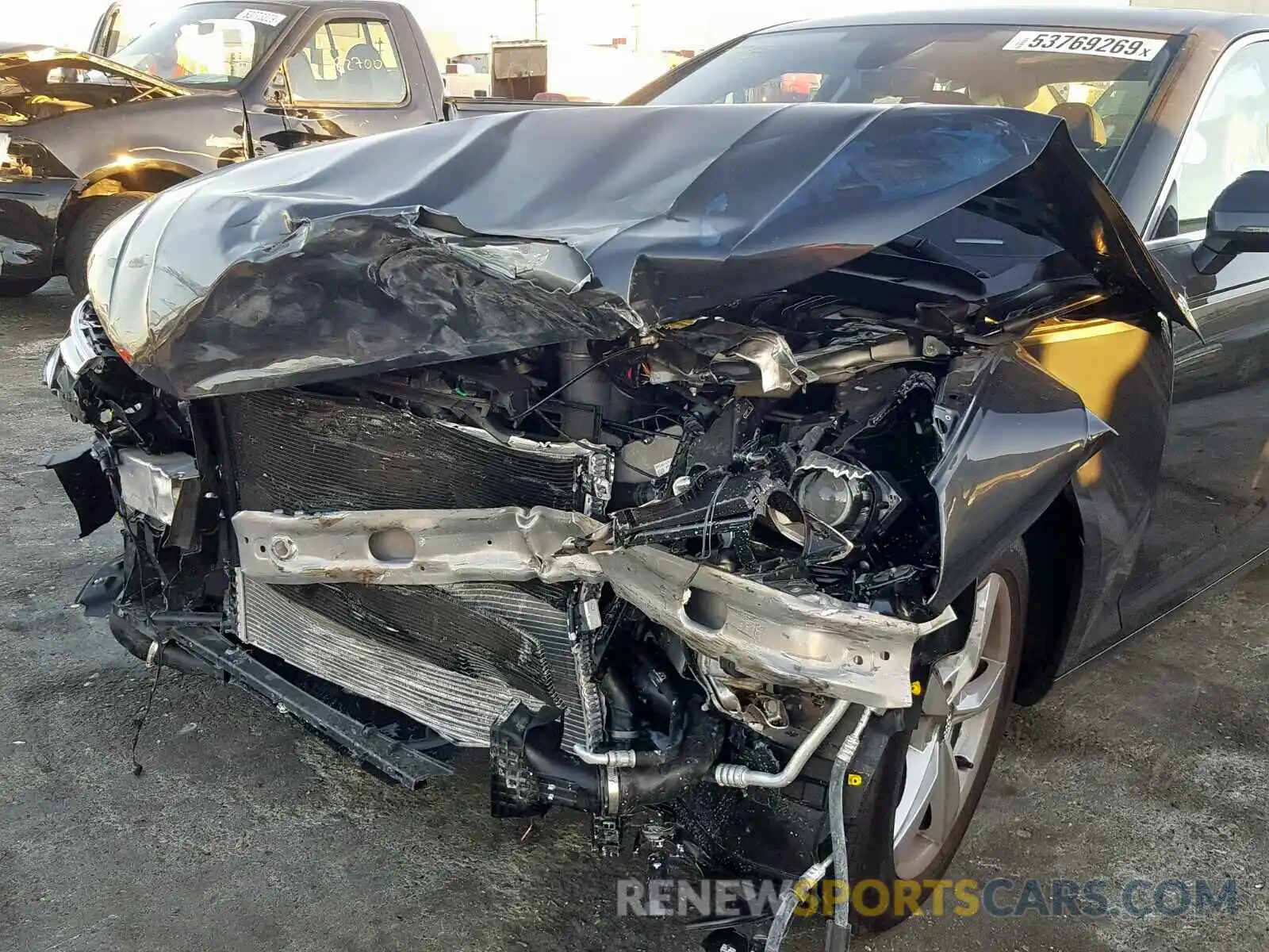 9 Photograph of a damaged car WAUGMAF4XKA029633 AUDI A4 2019