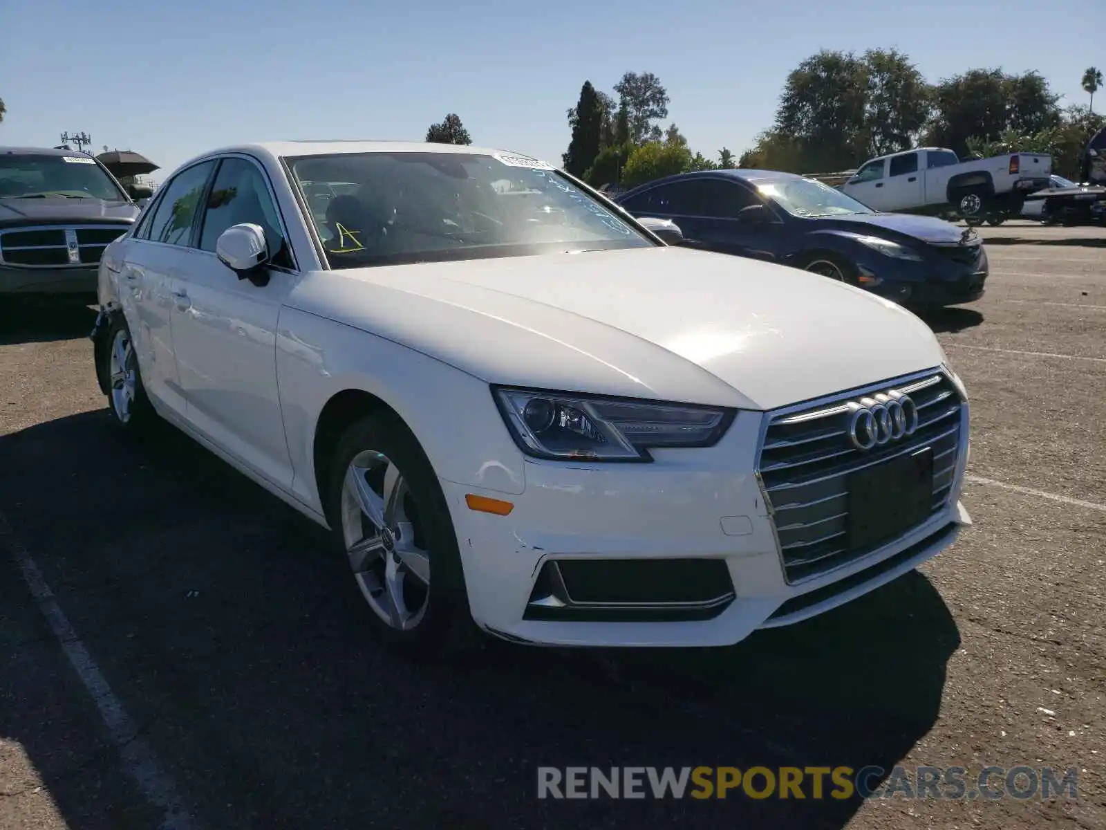 1 Photograph of a damaged car WAUGMAF4XKA048456 AUDI A4 2019