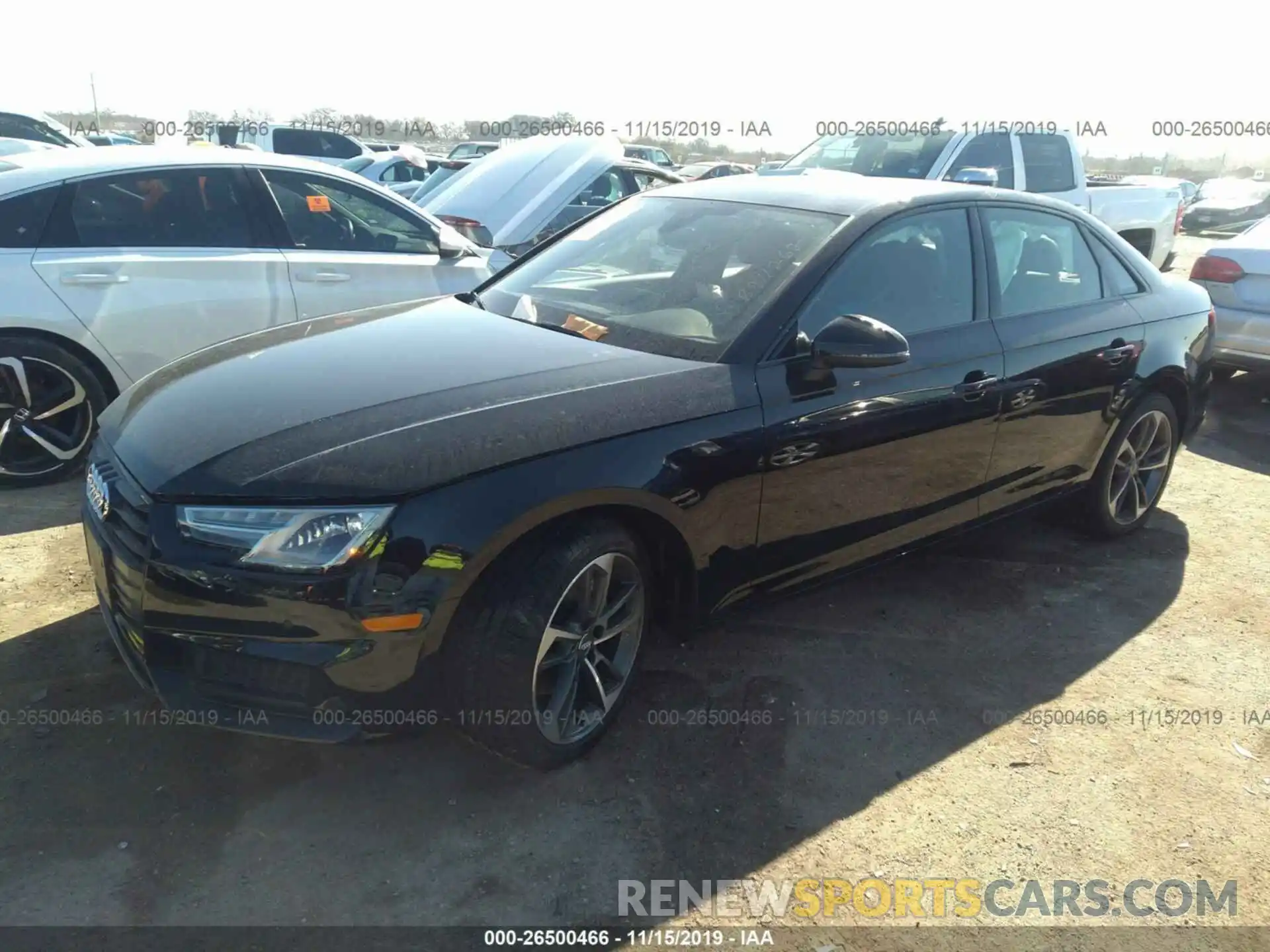 2 Photograph of a damaged car WAUGMAF4XKA108204 AUDI A4 2019