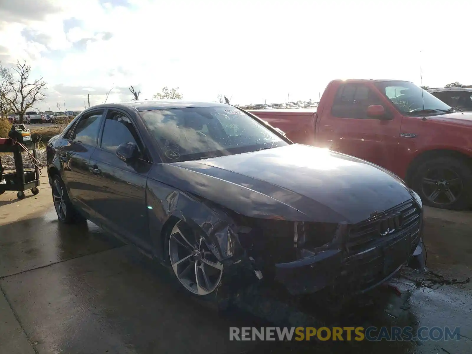 1 Photograph of a damaged car WAUGMAF4XKA111085 AUDI A4 2019