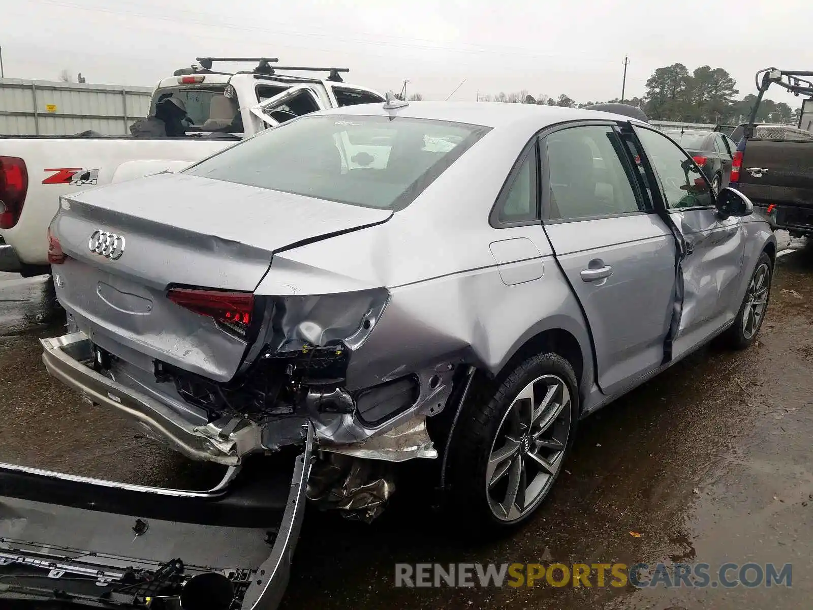 4 Photograph of a damaged car WAUGMAF4XKA120577 AUDI A4 2019