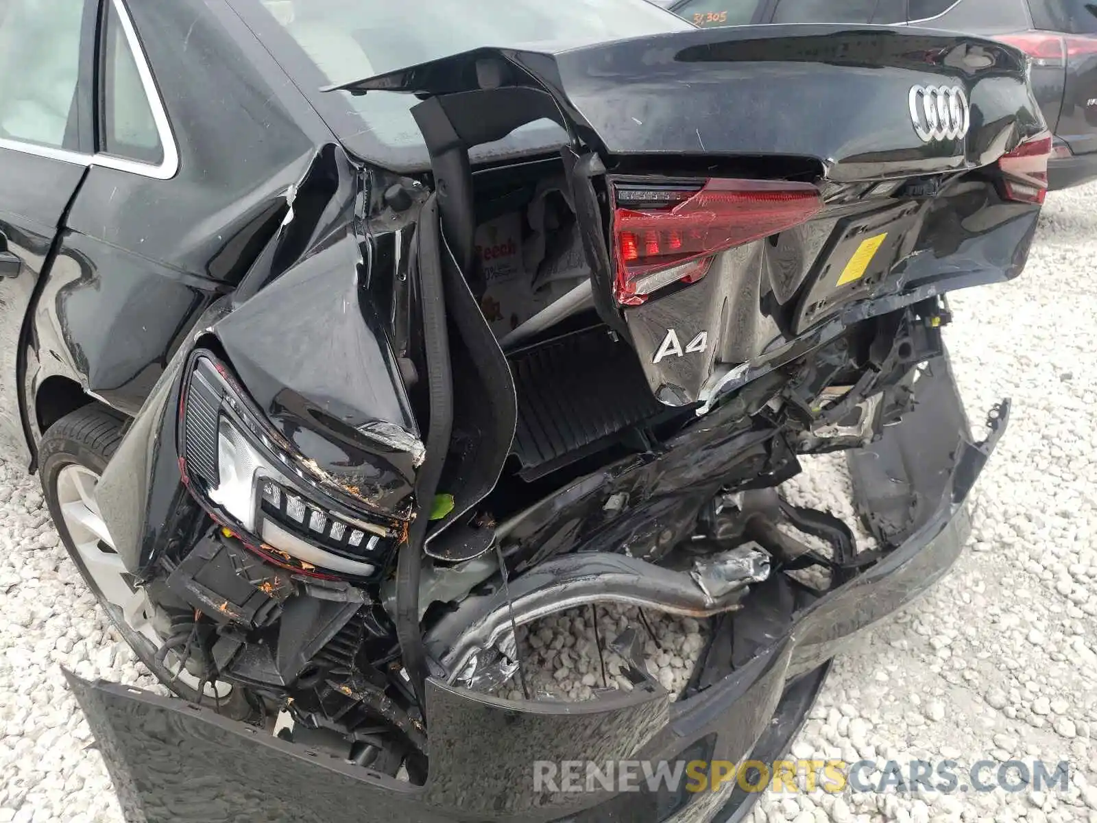 9 Photograph of a damaged car WAUGMAF4XKN002828 AUDI A4 2019