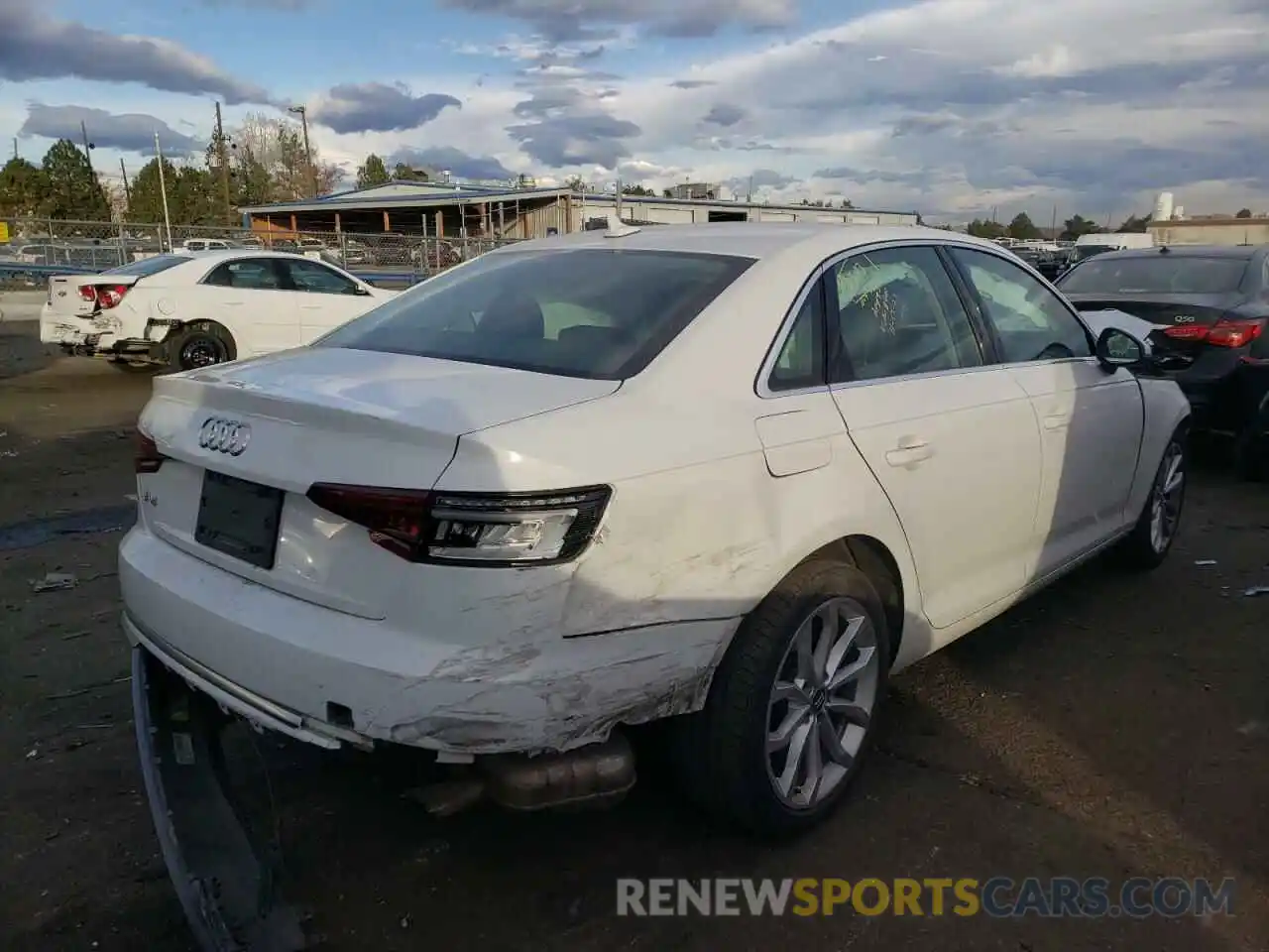 4 Photograph of a damaged car WAUGMAF4XKN008001 AUDI A4 2019