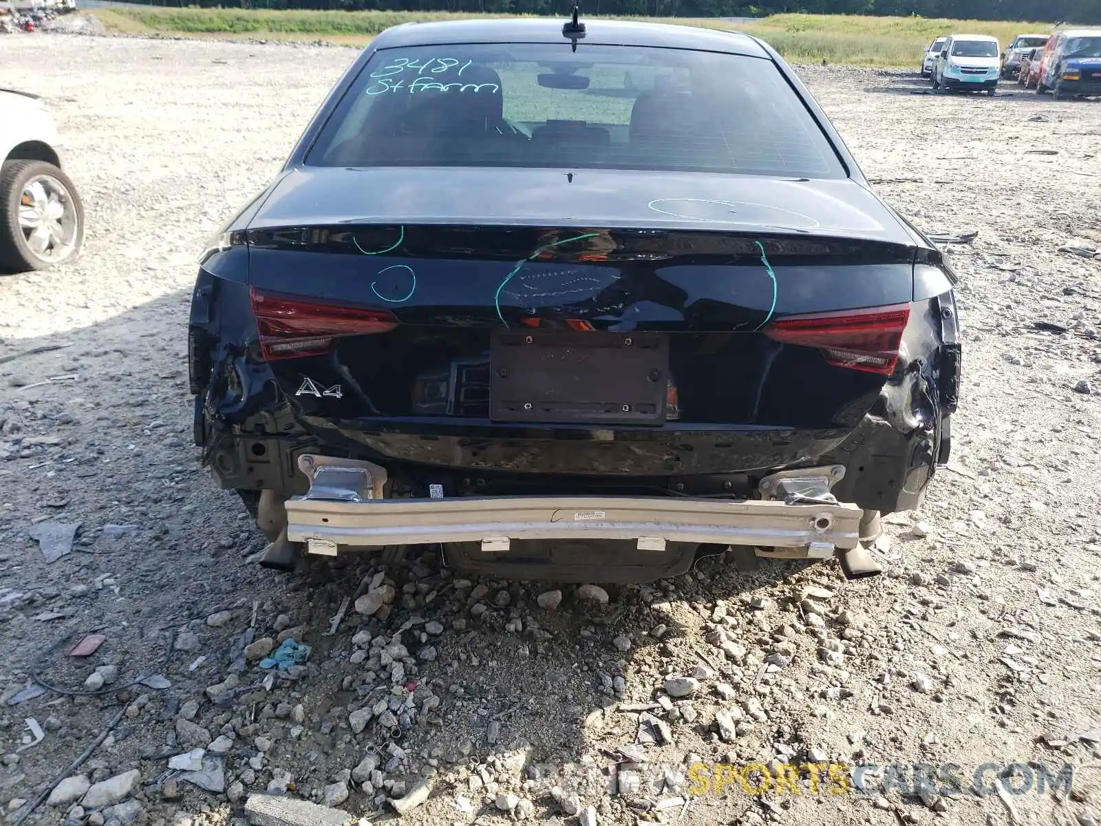 9 Photograph of a damaged car WAUGMAF4XKN011514 AUDI A4 2019