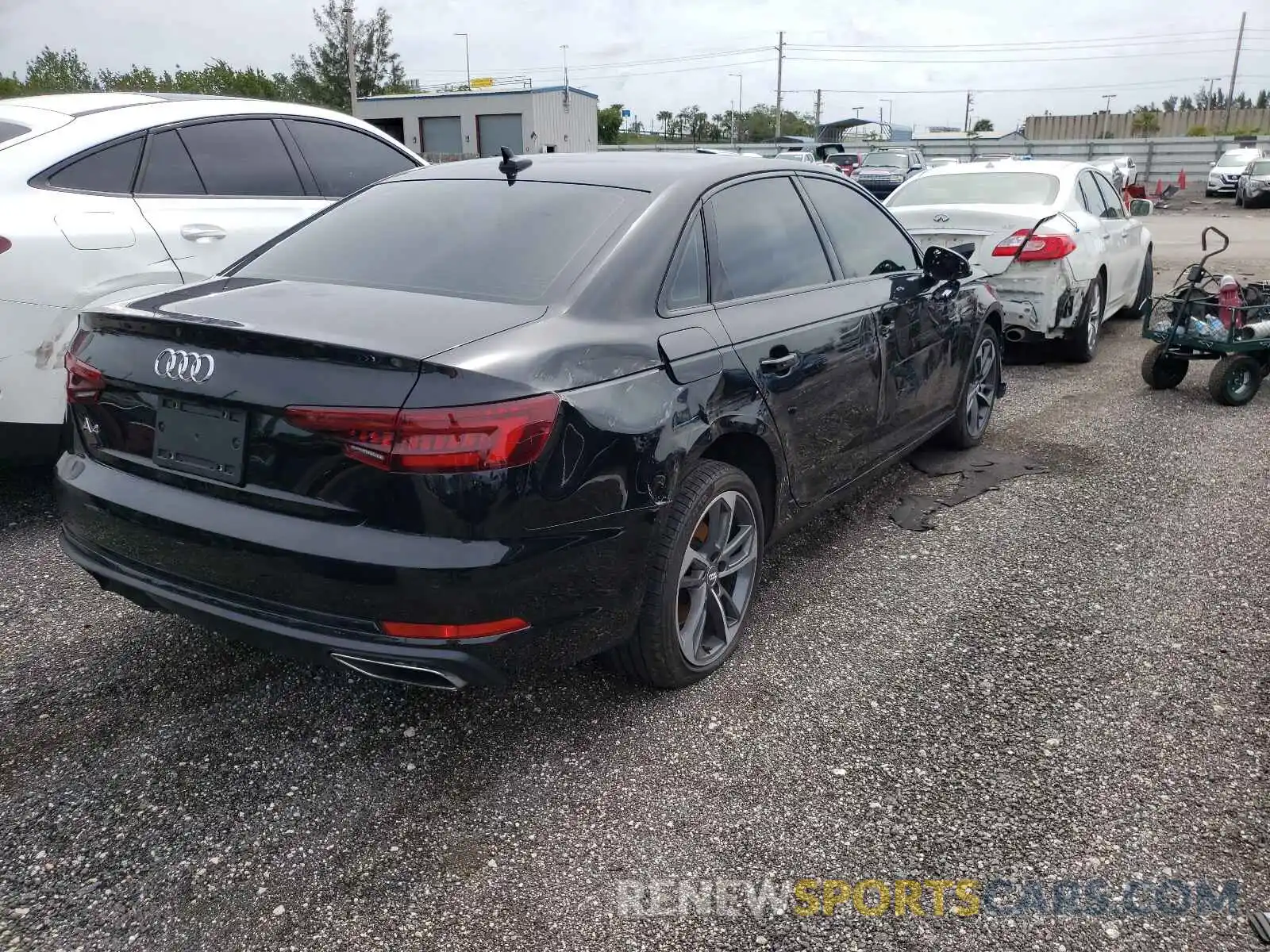 4 Photograph of a damaged car WAUGMAF4XKN013361 AUDI A4 2019