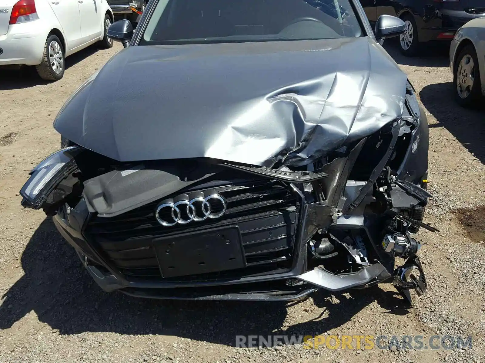 9 Фотография поврежденного автомобиля WAUGMAF4XKN016471 AUDI A4 2019